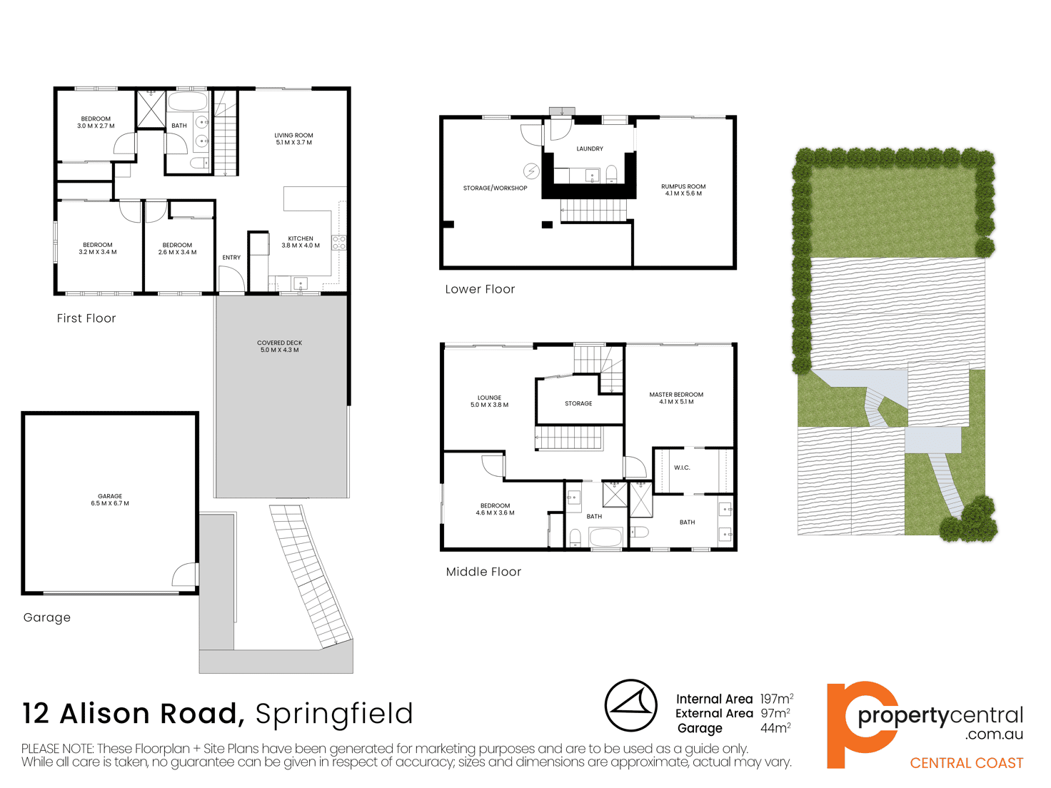 Floorplan of Homely house listing, 12 Alison Road, Springfield NSW 2250