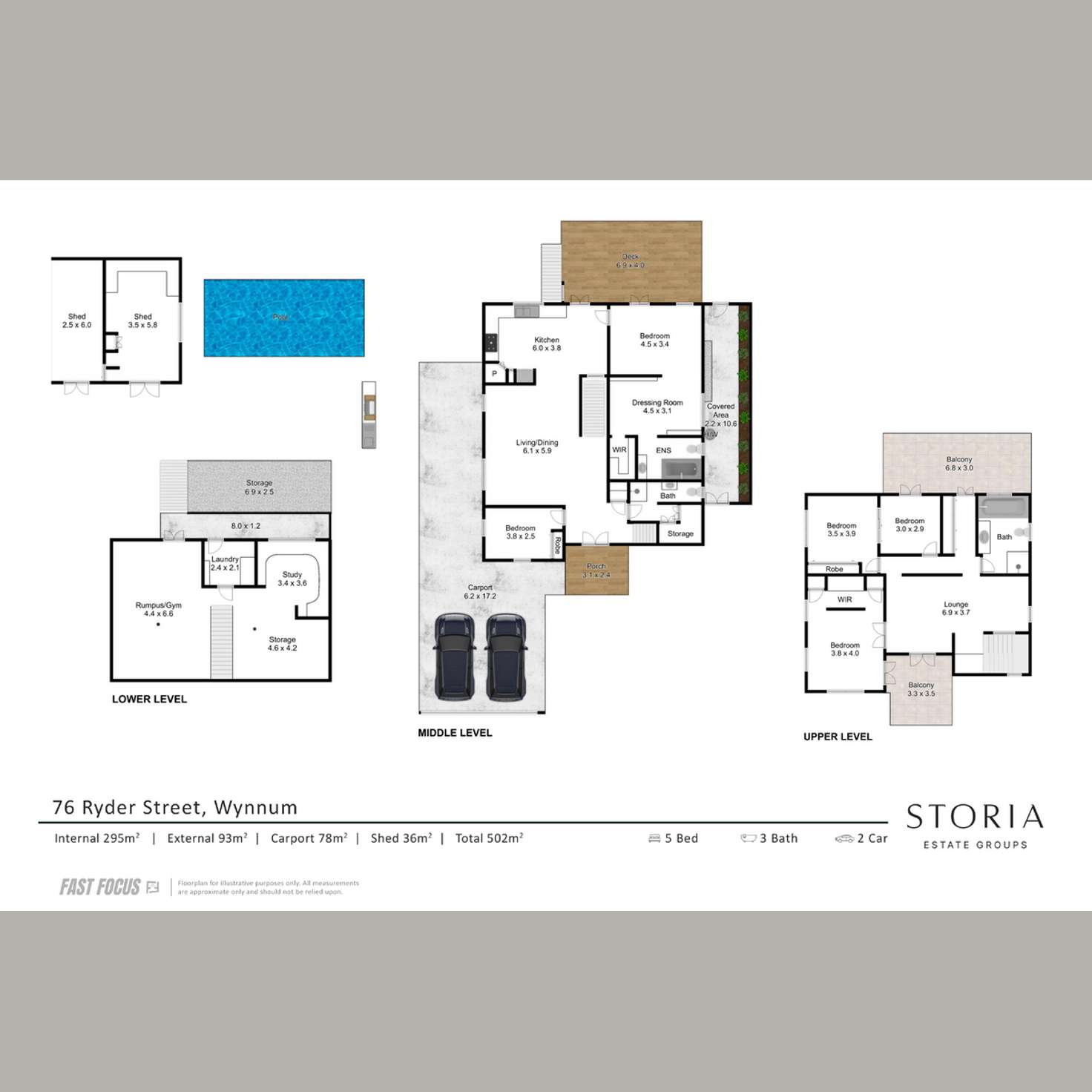 Floorplan of Homely house listing, 76 Ryder Street, Wynnum QLD 4178
