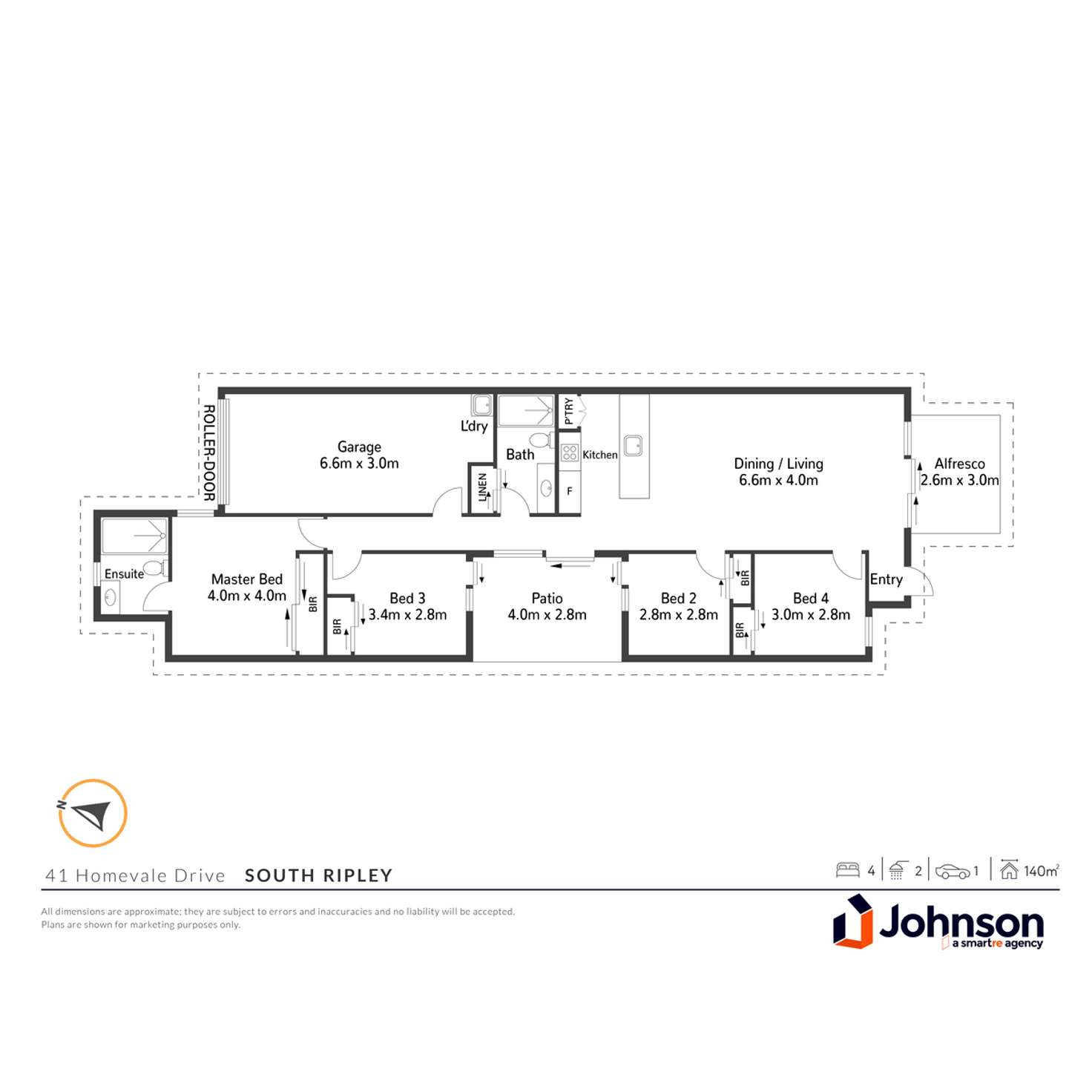 Floorplan of Homely house listing, 41 Homevale Drive, South Ripley QLD 4306