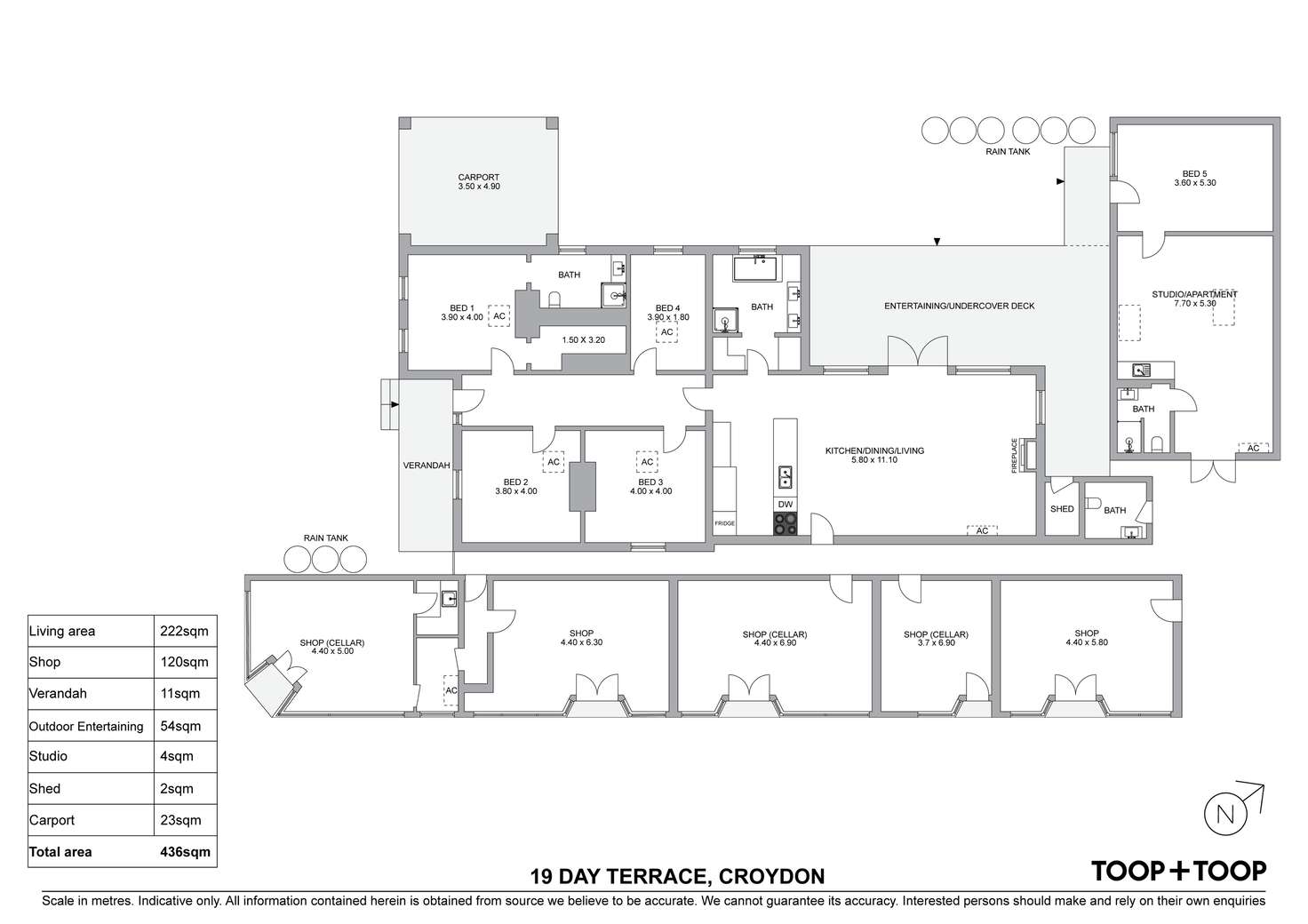 Floorplan of Homely house listing, 19 Day Terrace, Croydon SA 5008