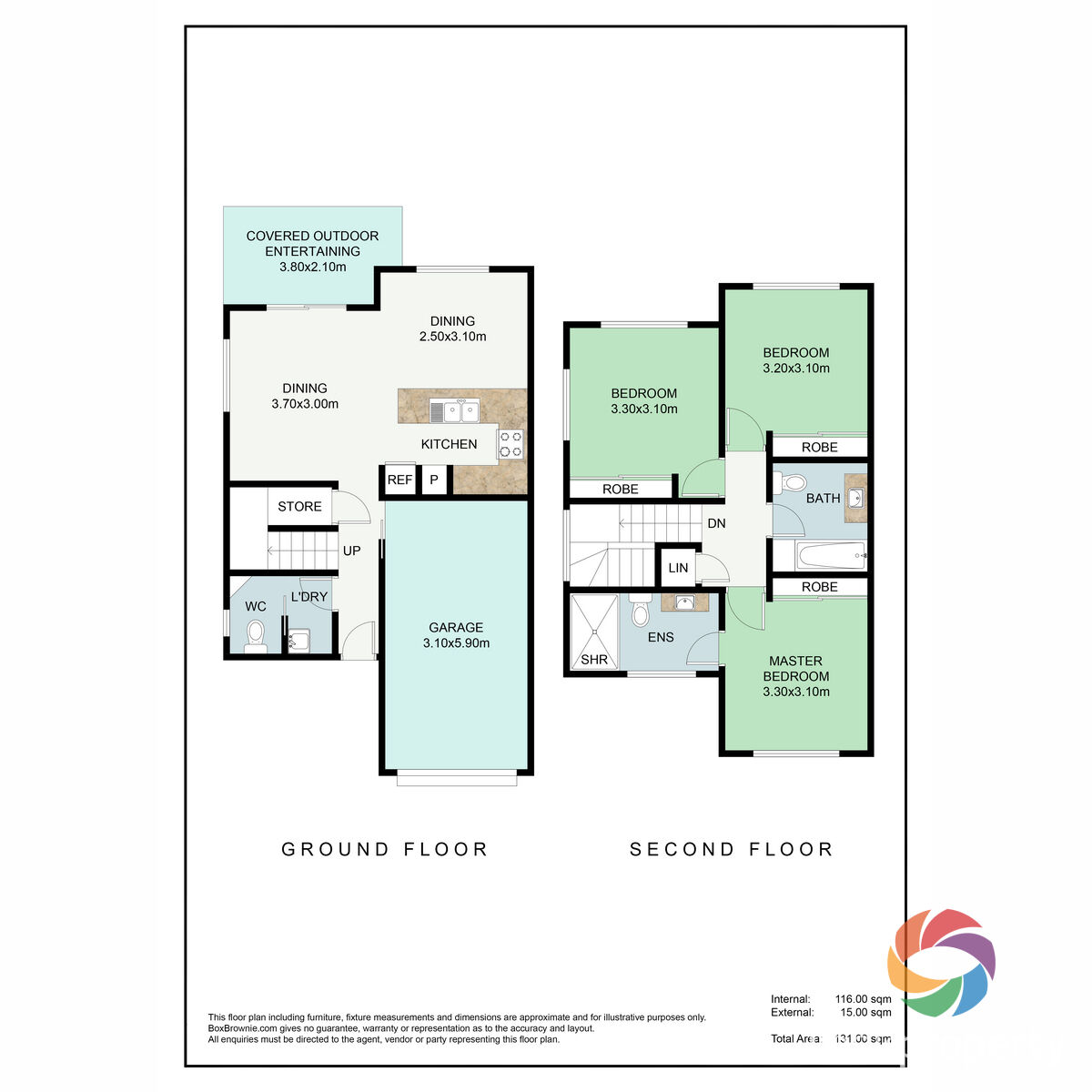 Floorplan of Homely townhouse listing, 17/119 Wadeville Stree, Heathwood QLD 4110
