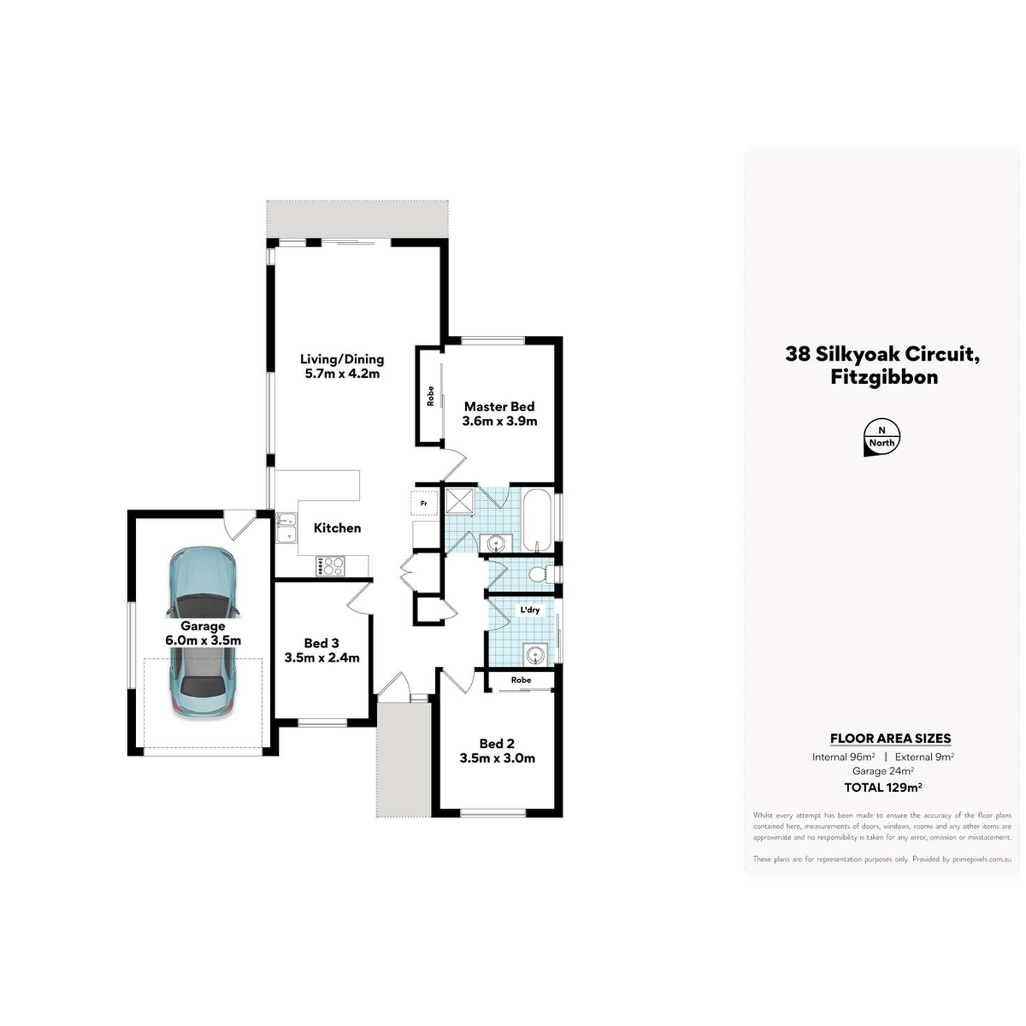 Floorplan of Homely house listing, 38 Silkyoak Circuit, Fitzgibbon QLD 4018