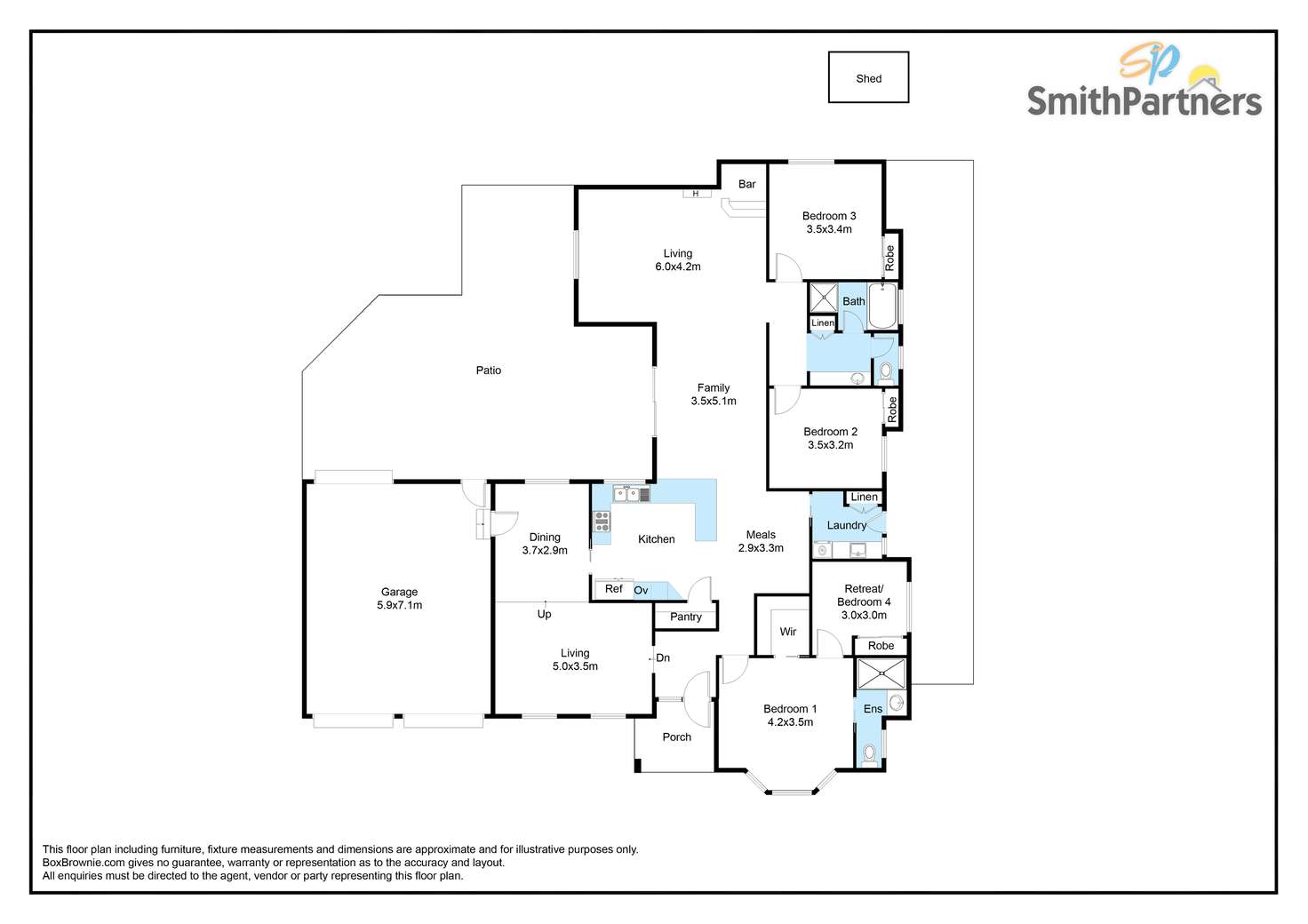 Floorplan of Homely house listing, 17 Barrett Court, Golden Grove SA 5125