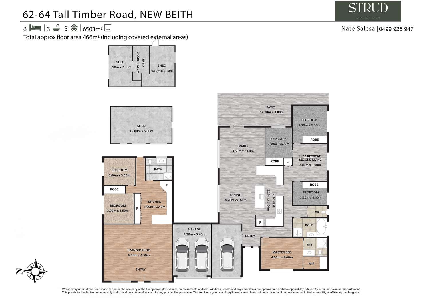 Floorplan of Homely house listing, 62-64 Tall Timber Road, New Beith QLD 4124