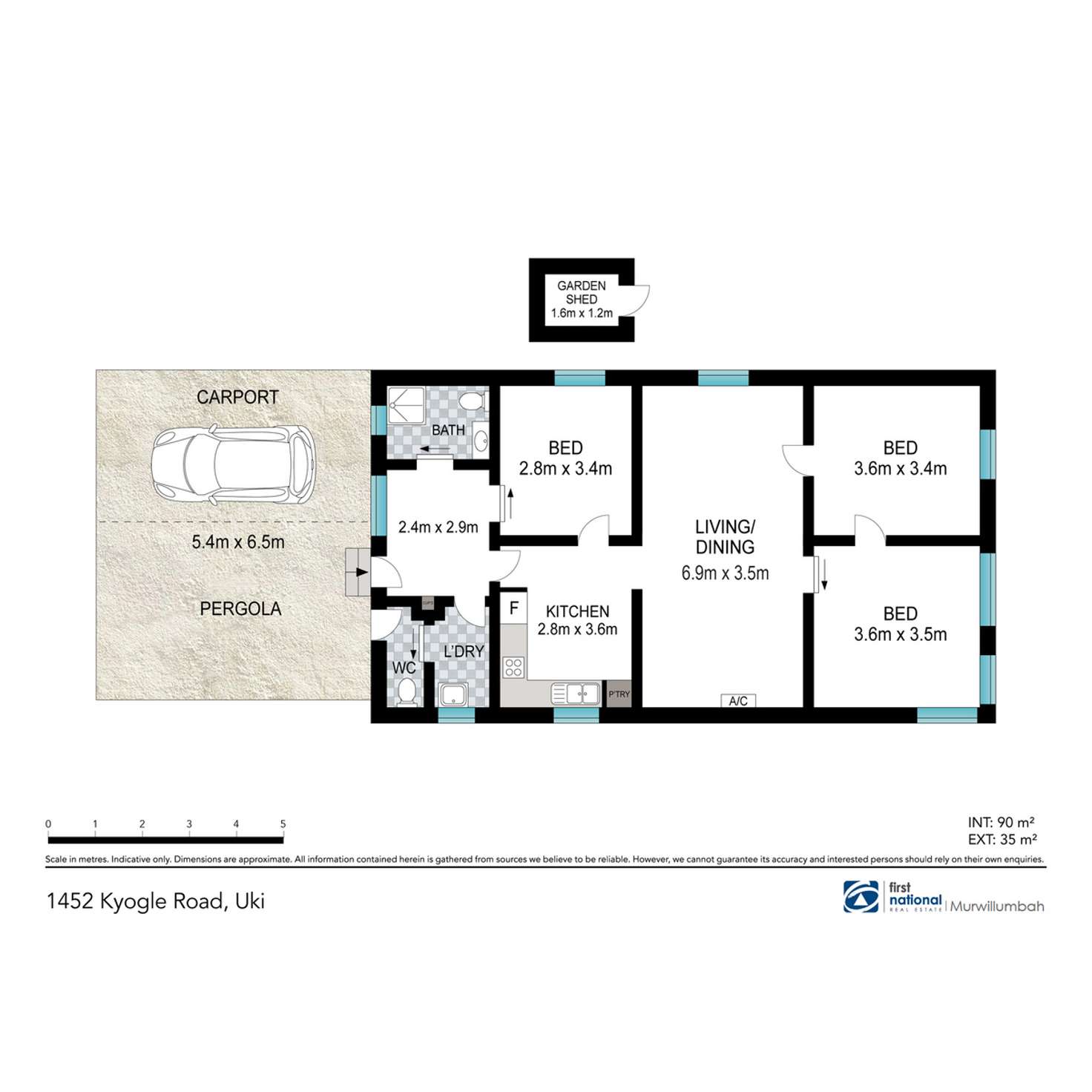 Floorplan of Homely house listing, 1452 Kyogle Road, Uki NSW 2484