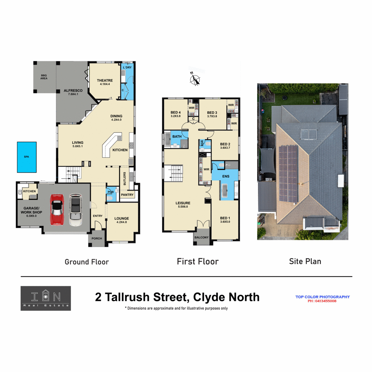 Floorplan of Homely house listing, 2 Tallrush Street, Clyde North VIC 3978