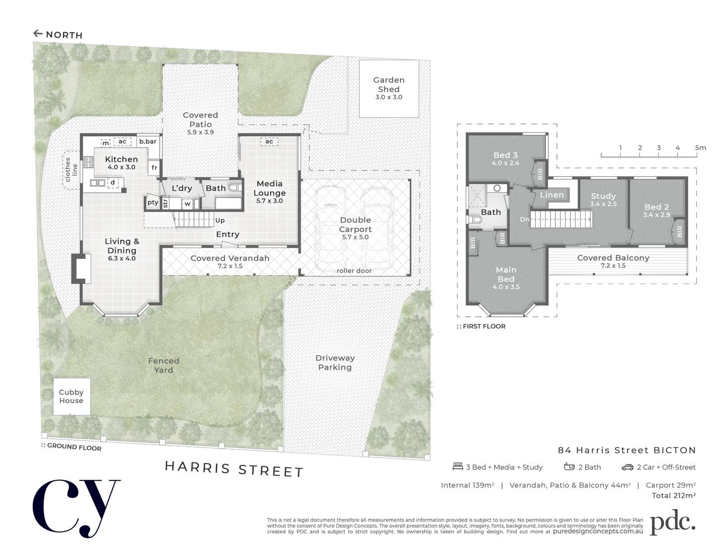 Floorplan of Homely house listing, 84 Harris Street, Bicton WA 6157