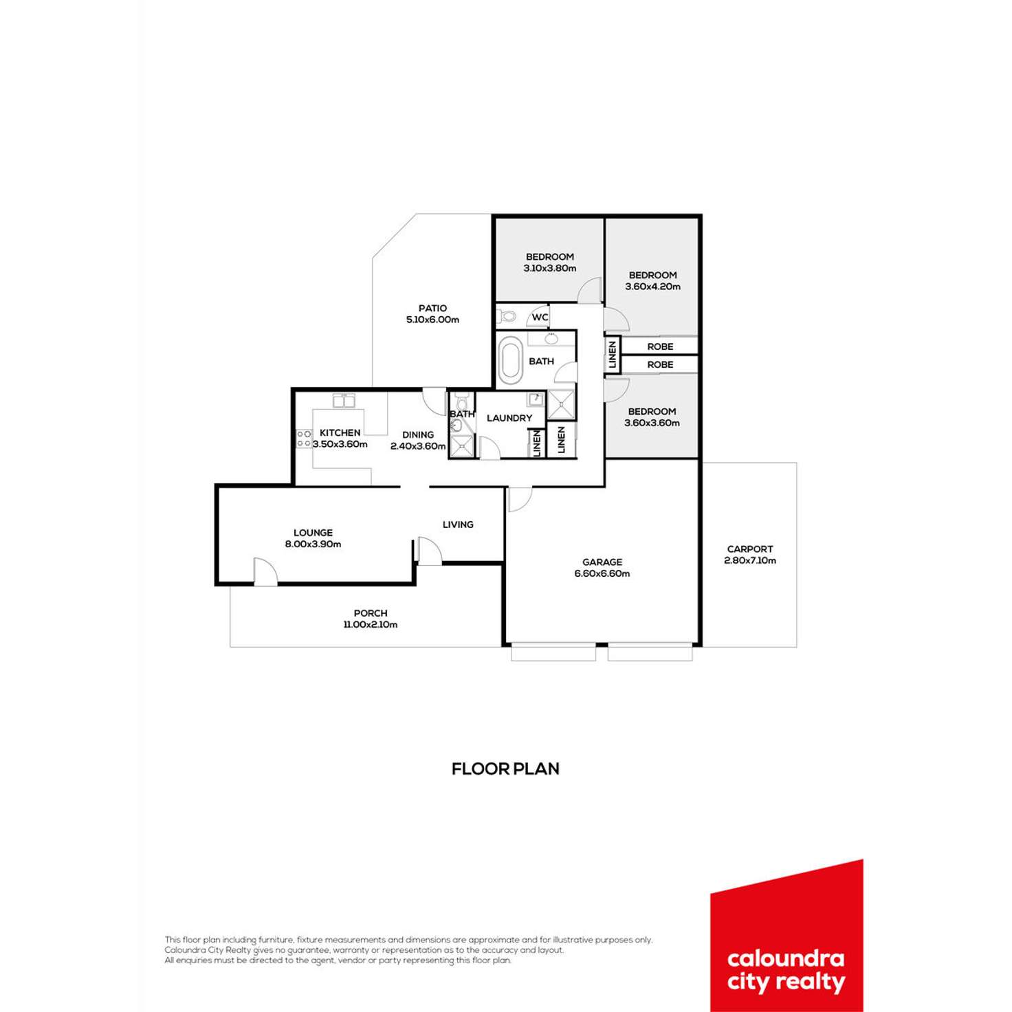 Floorplan of Homely house listing, 56 Anning Avenue, Golden Beach QLD 4551