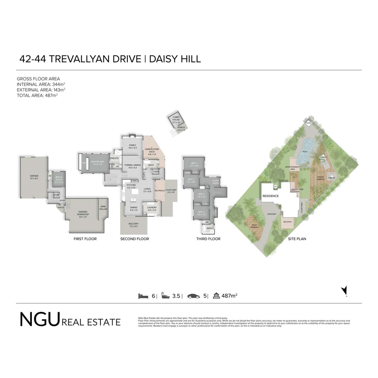 Floorplan of Homely house listing, 42-44 Trevallyan Drive, Daisy Hill QLD 4127