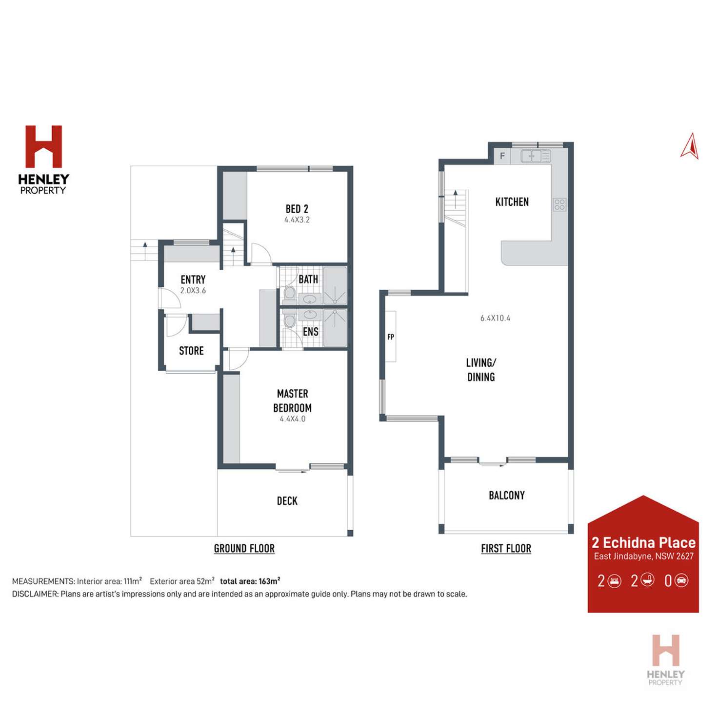 Floorplan of Homely townhouse listing, 2/2 Echidna Place, Jindabyne NSW 2627