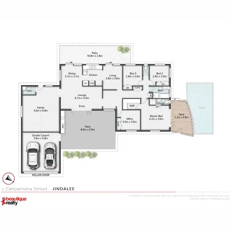 Floorplan of Homely house listing, 1 Canowindra Street, Jindalee QLD 4074