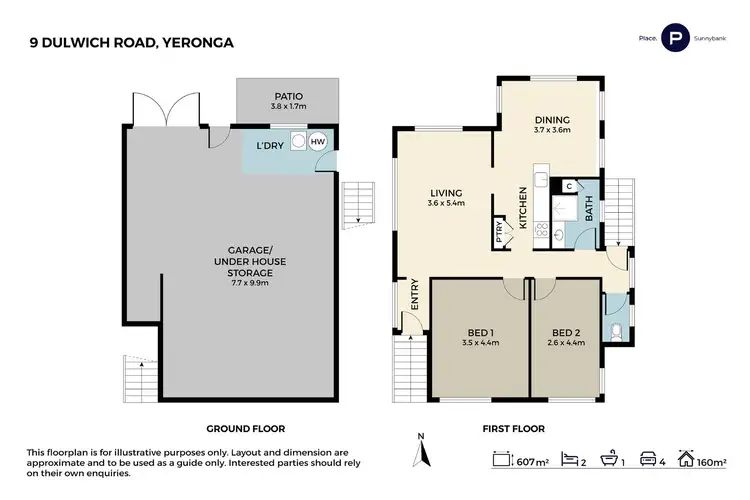 Floorplan of Homely house listing, 9 Dulwich Road, Yeronga QLD 4104