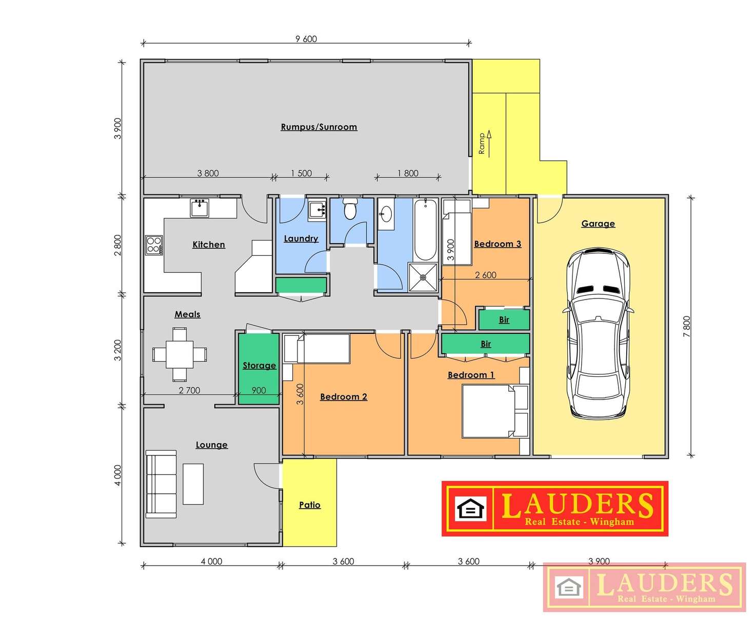 Floorplan of Homely house listing, 22 Blue Gum Avenue, Wingham NSW 2429