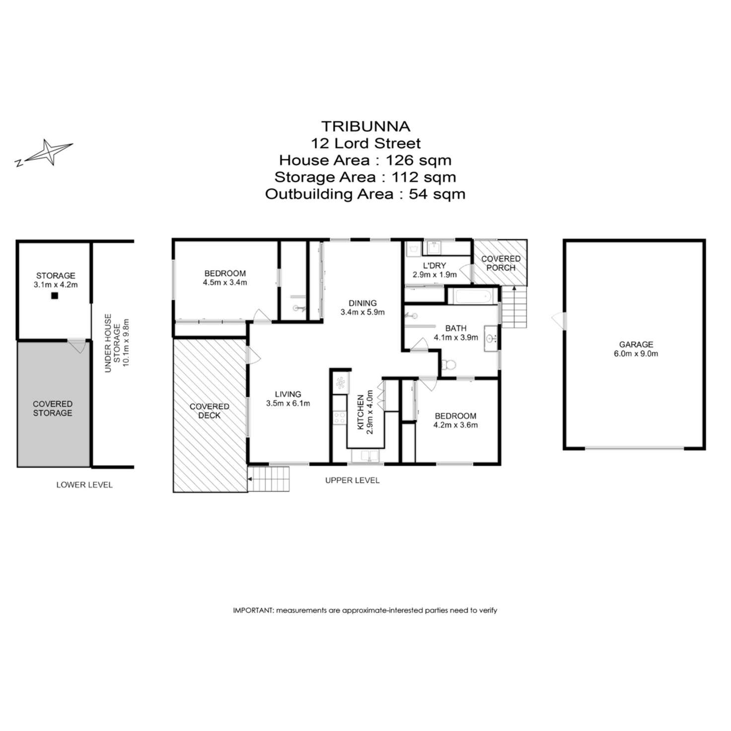Floorplan of Homely house listing, 12 Lord Street, Triabunna TAS 7190