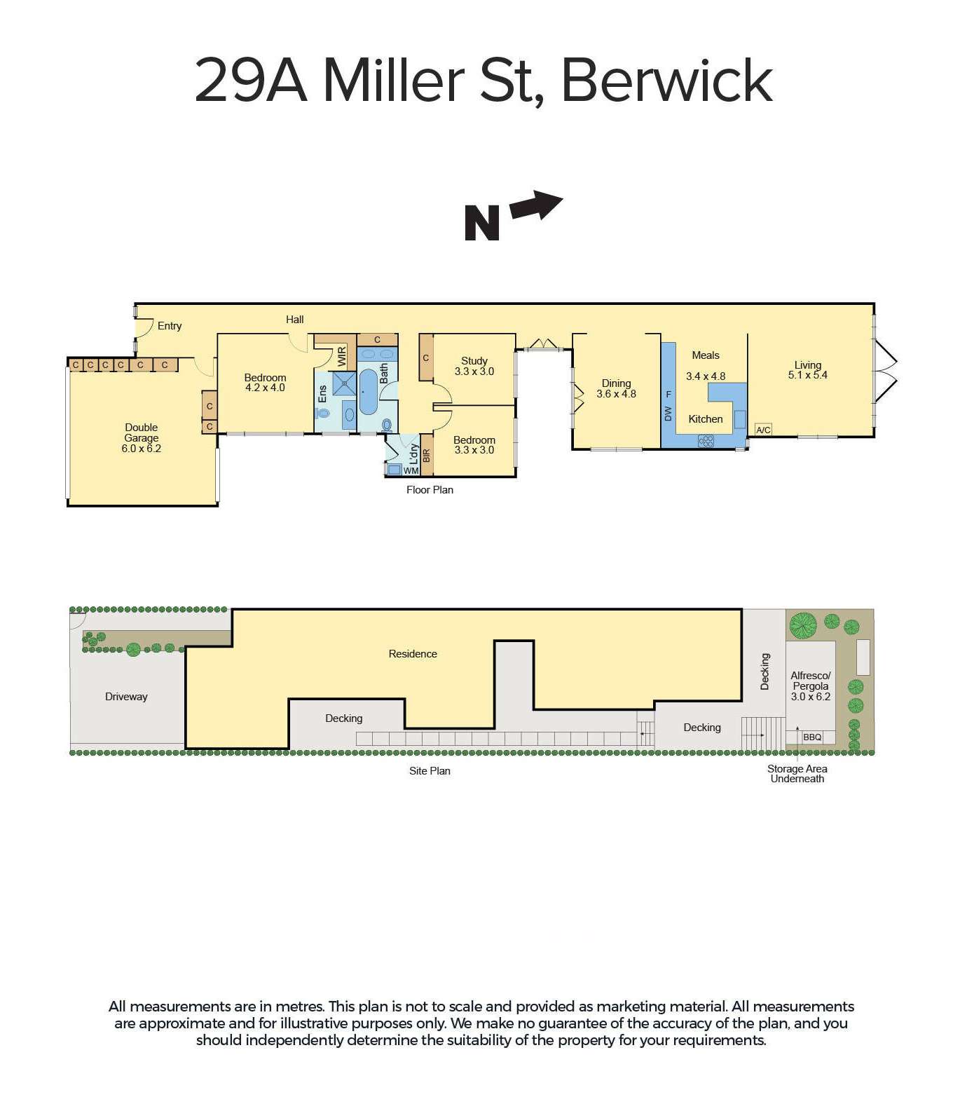 Floorplan of Homely house listing, 29a Miller Street, Berwick VIC 3806