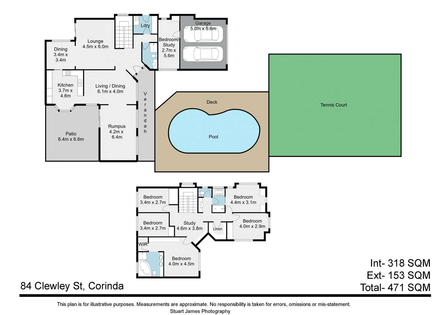 Floorplan of Homely house listing, 84 Clewley Street, Corinda QLD 4075