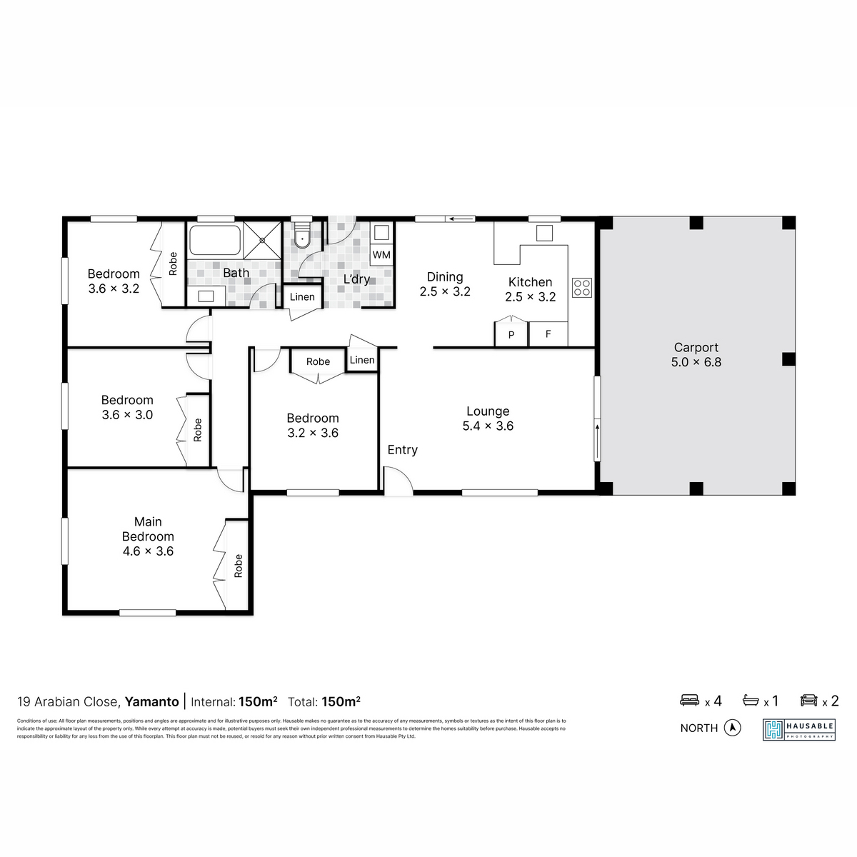 Floorplan of Homely house listing, 19 Arabian Close, Yamanto QLD 4305