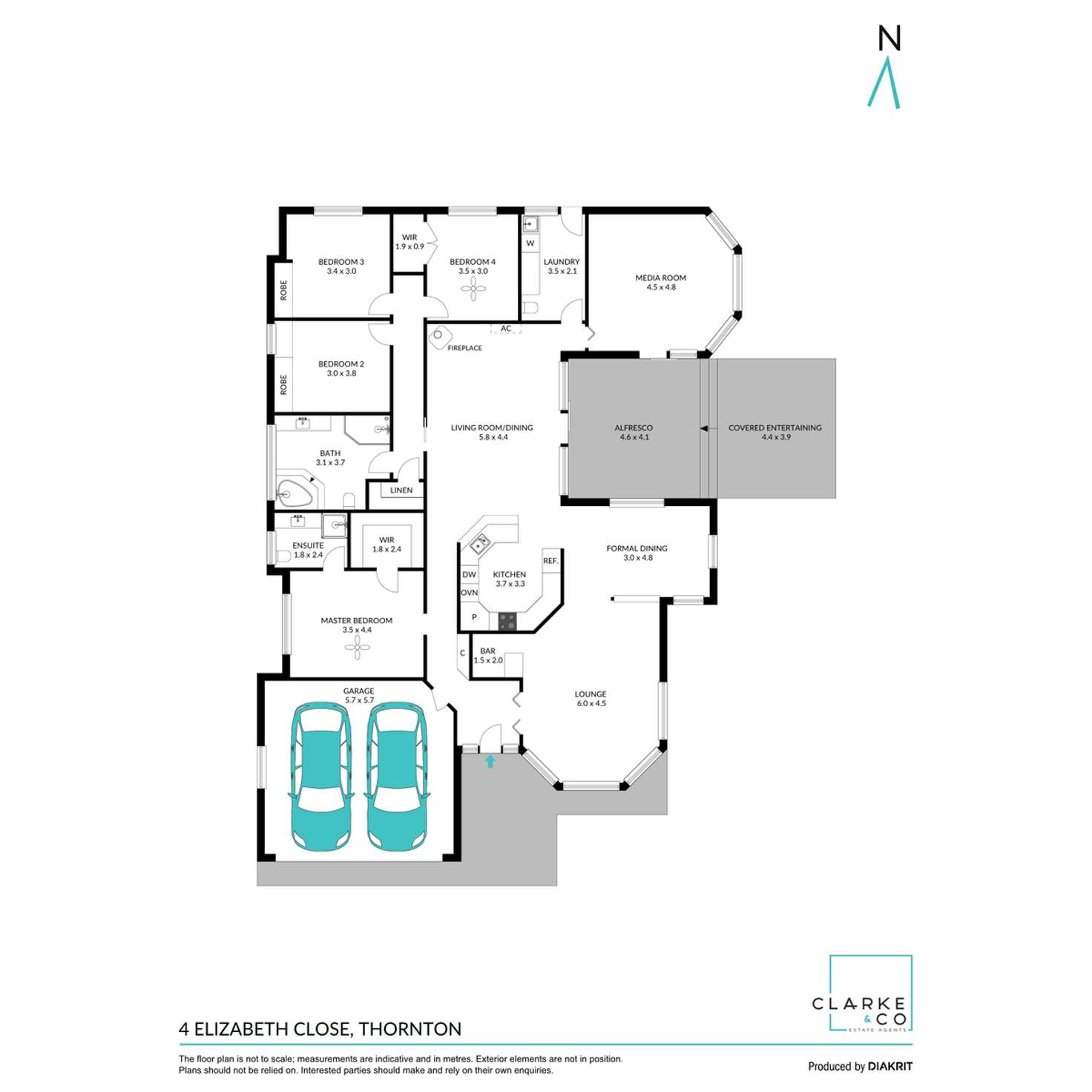 Floorplan of Homely house listing, 4 Elizabeth Close, Thornton NSW 2322