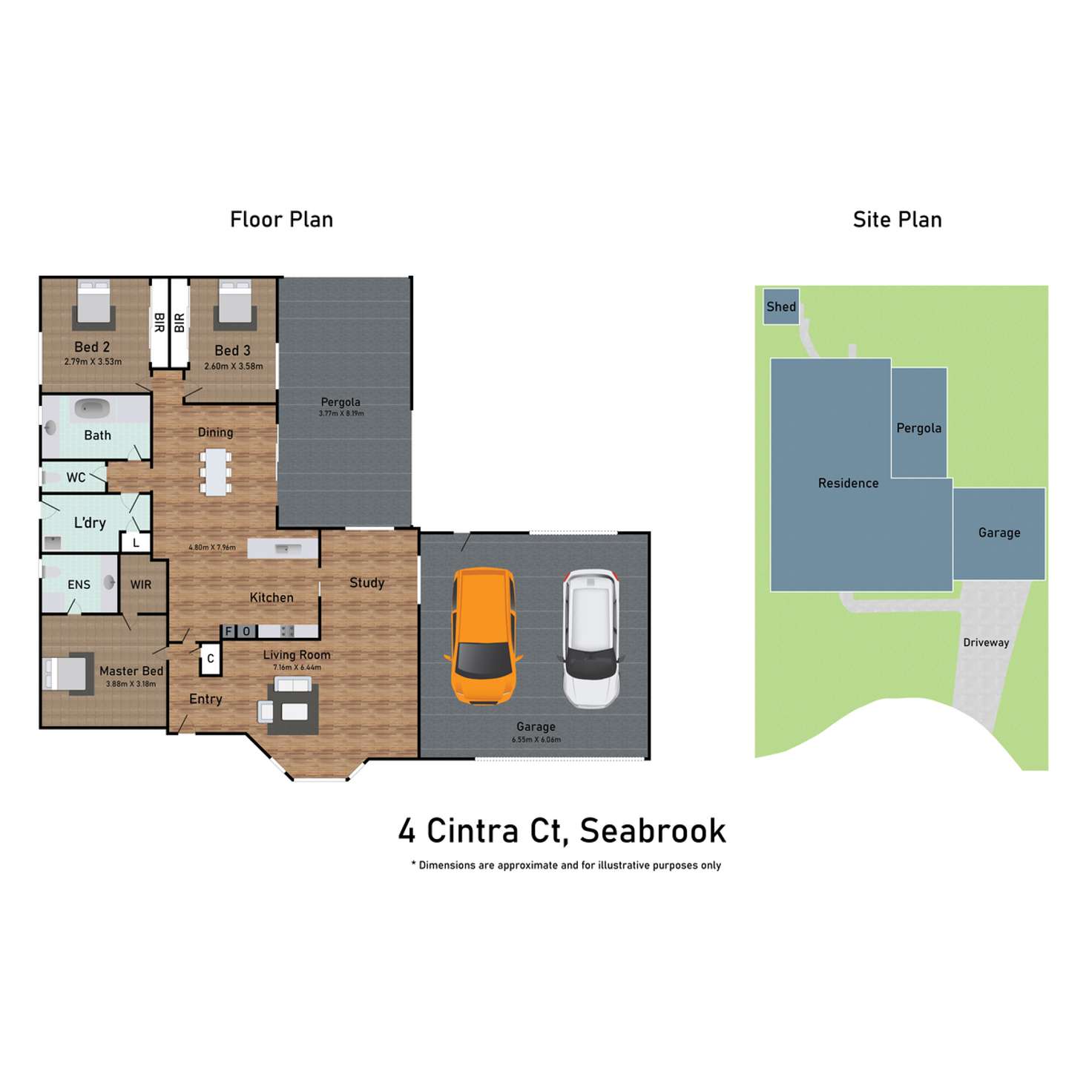 Floorplan of Homely house listing, 4 Cintra Court, Seabrook VIC 3028