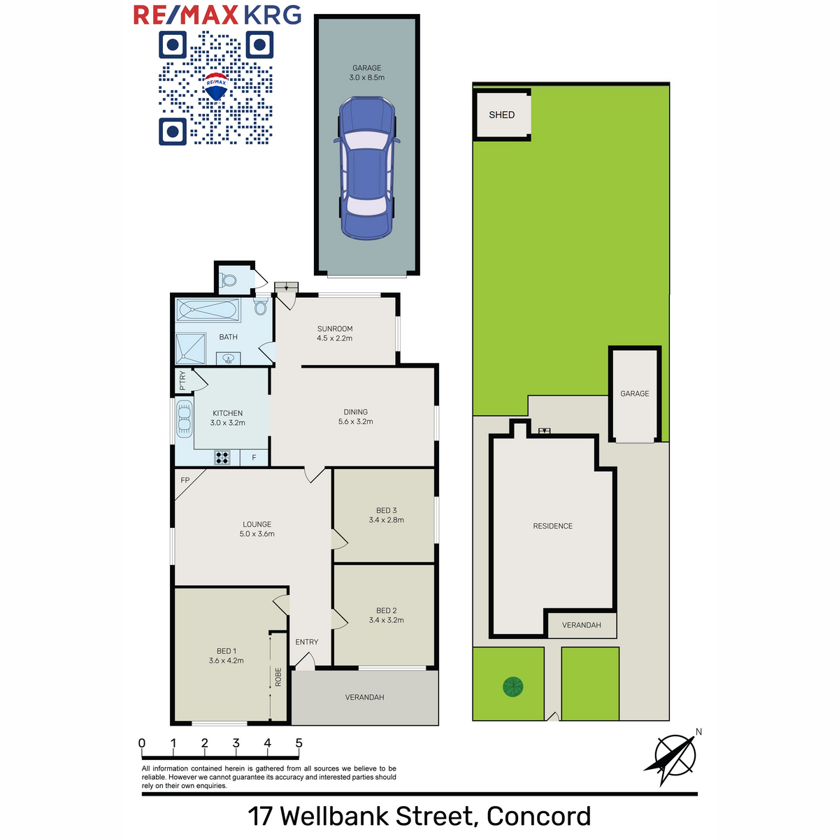 Floorplan of Homely house listing, 17 Wellbank Street, Concord NSW 2137