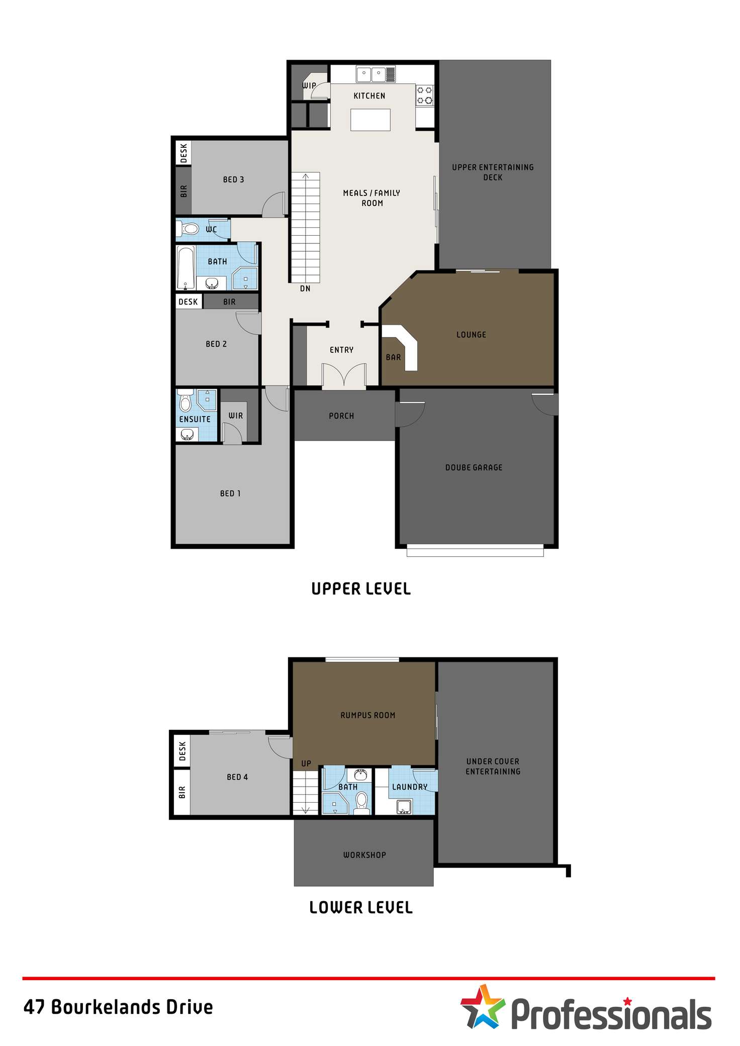 Floorplan of Homely house listing, 47 Bourkelands Drive, Bourkelands NSW 2650