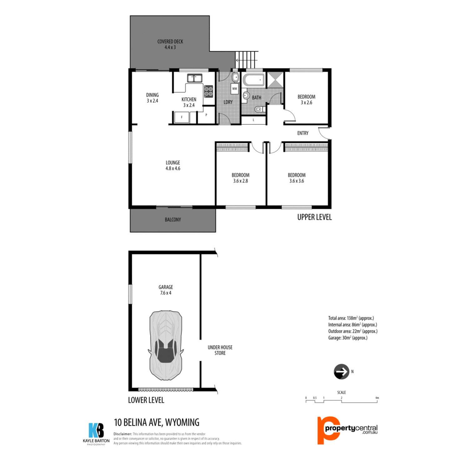 Floorplan of Homely house listing, 10 Belina Avenue, Wyoming NSW 2250