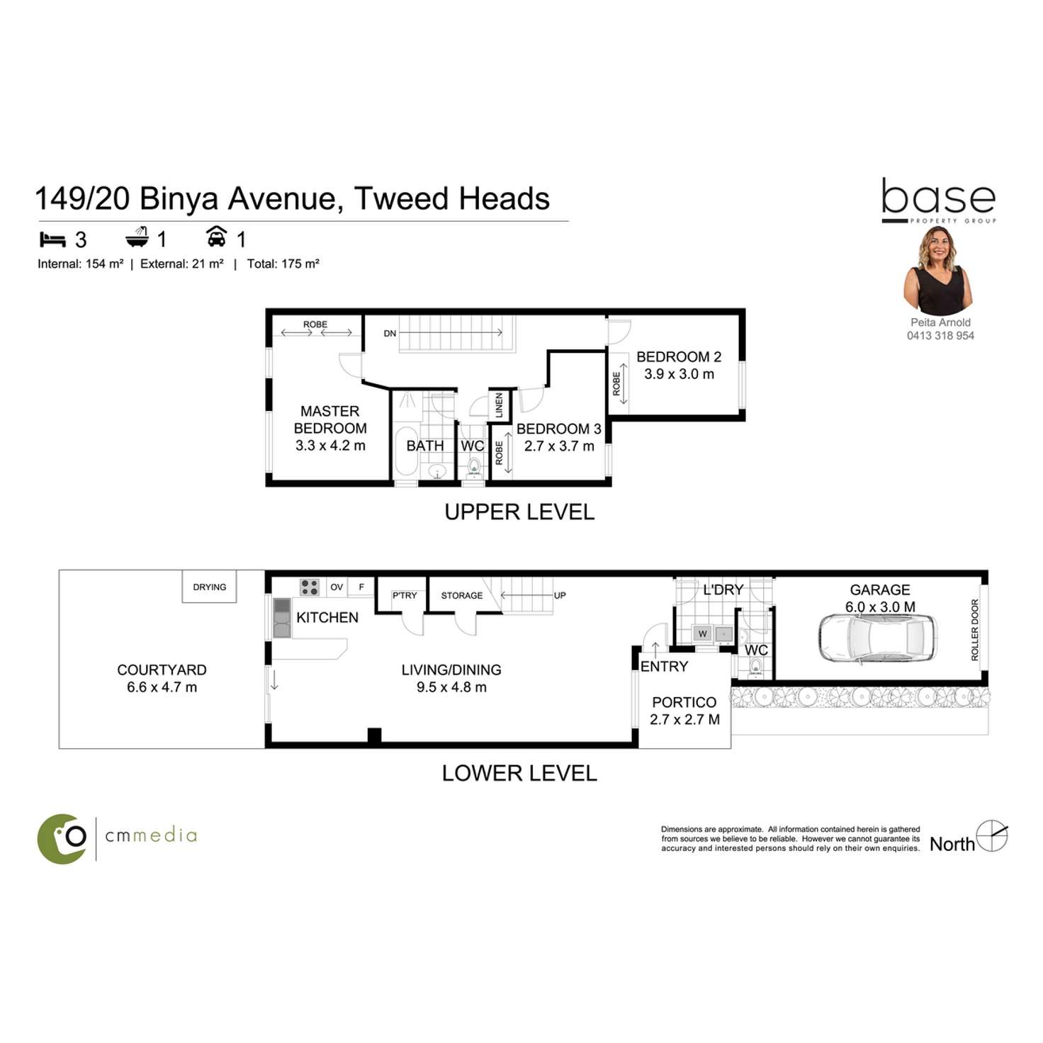 Floorplan of Homely townhouse listing, 149/20 Binya Avenue, Tweed Heads NSW 2485