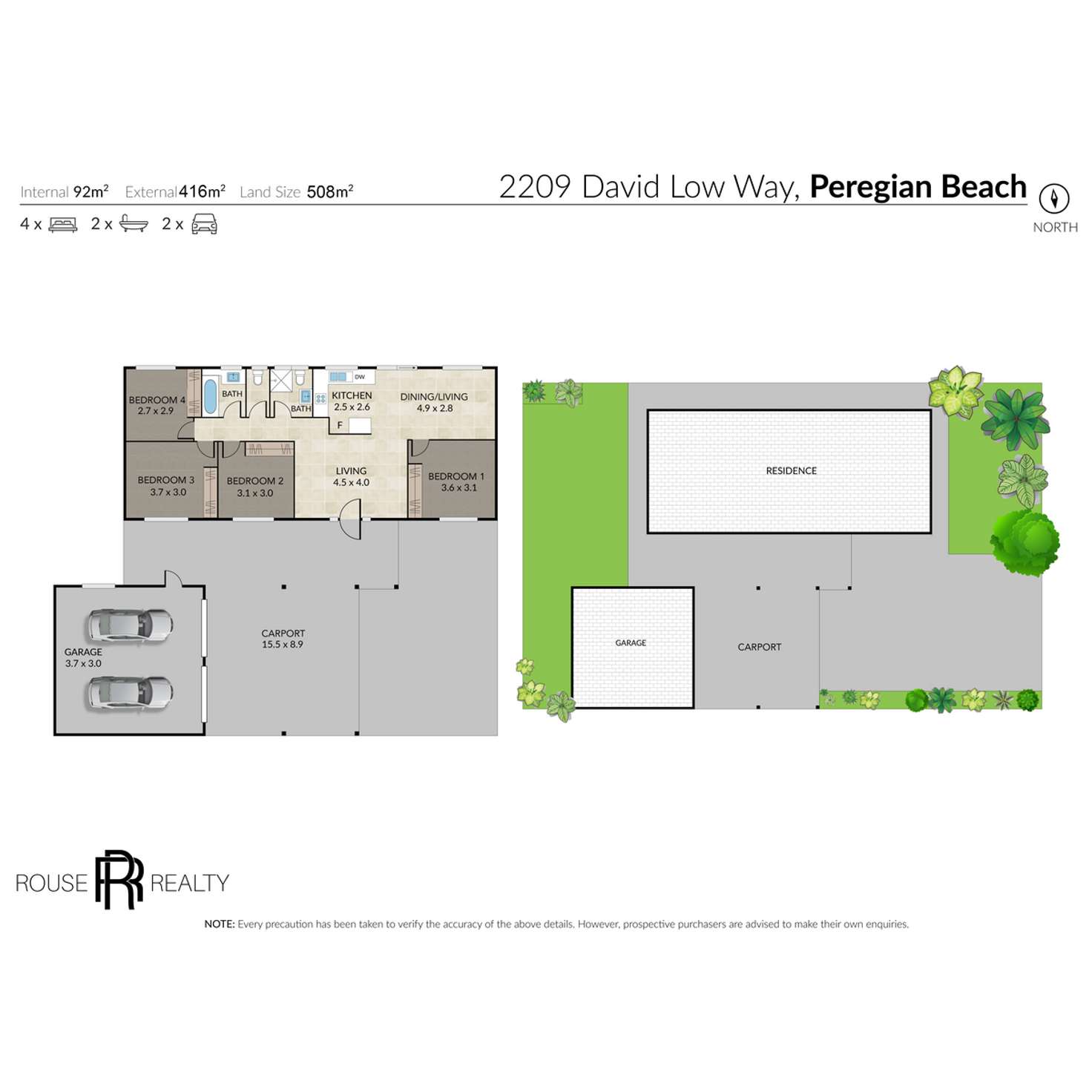 Floorplan of Homely house listing, 2209 David Low Way, Peregian Beach QLD 4573