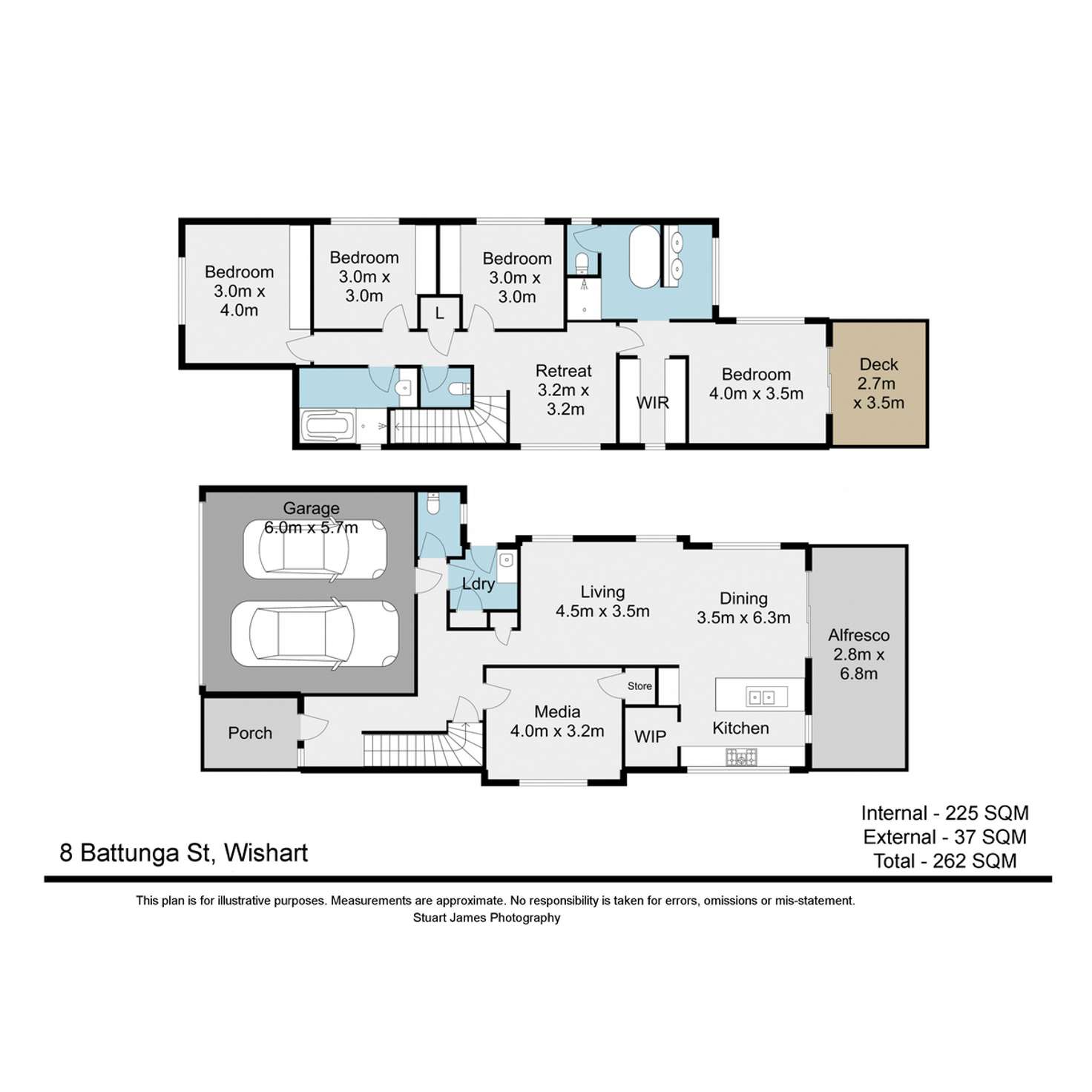 Floorplan of Homely house listing, 8 Battunga Street, Wishart QLD 4122