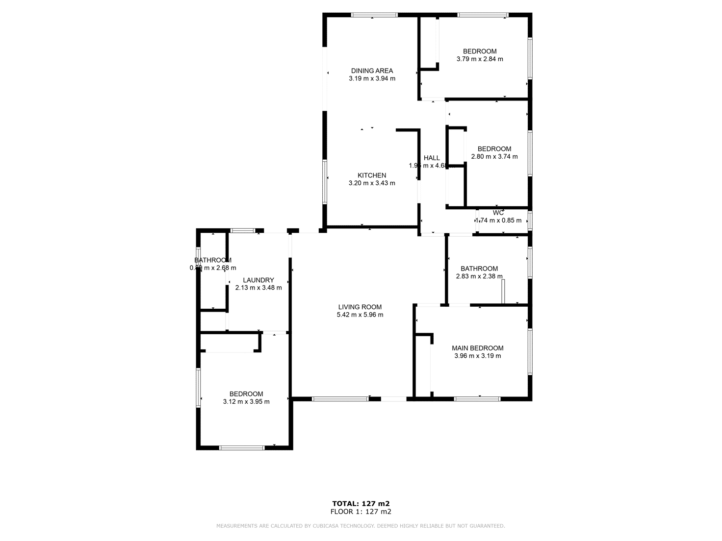 Floorplan of Homely house listing, 14 Pluto Street, Telina QLD 4680