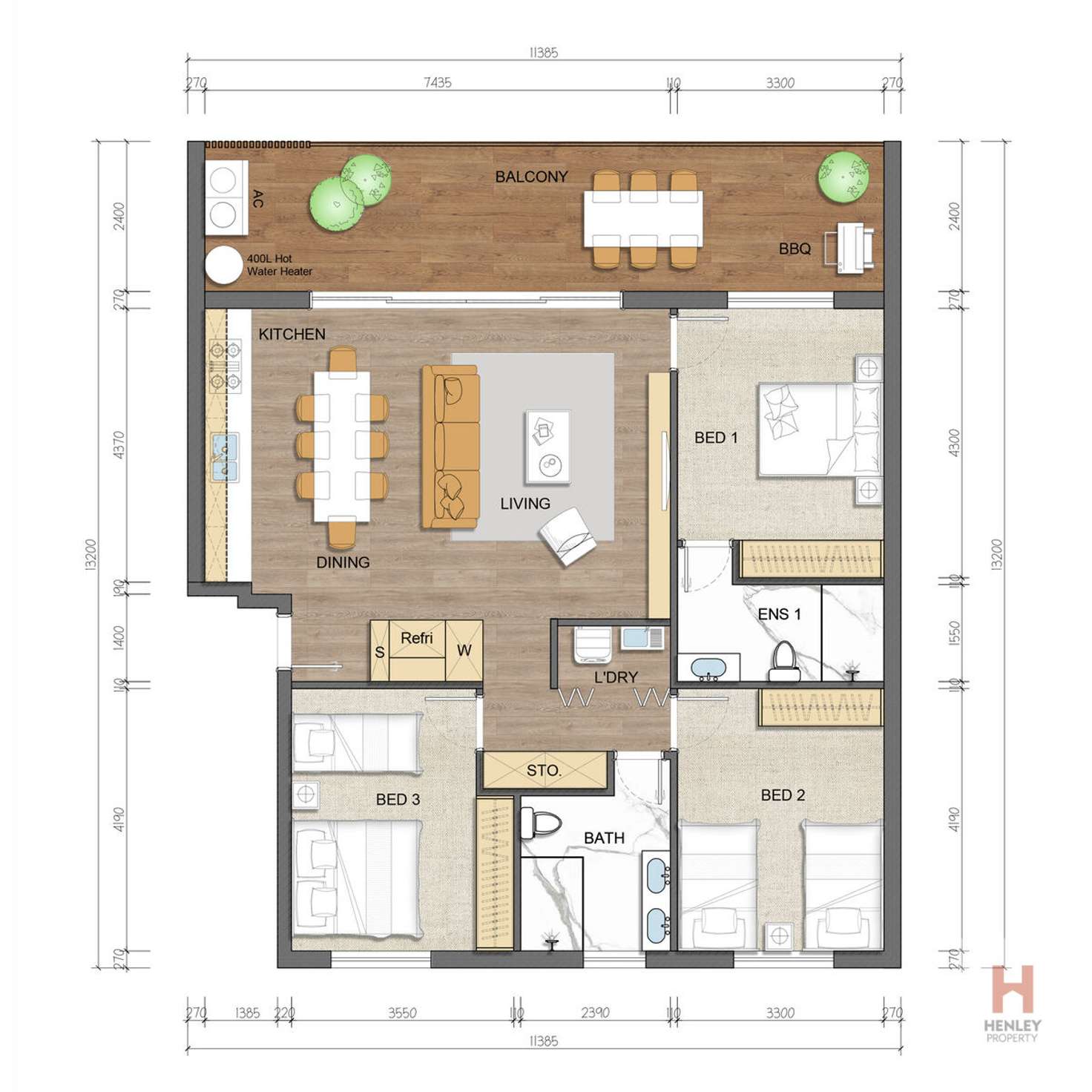 Floorplan of Homely unit listing, 8/4-6 Bogong, Jindabyne NSW 2627