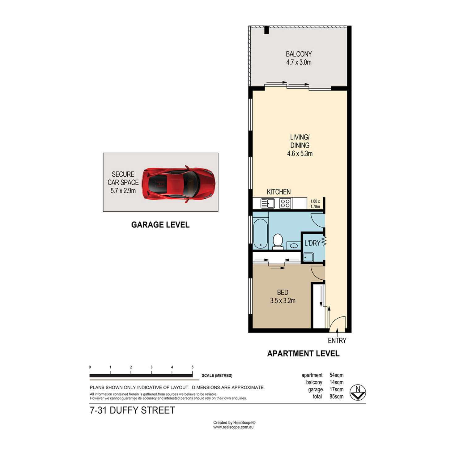 Floorplan of Homely apartment listing, 7/31 Duffy Street, Zillmere QLD 4034