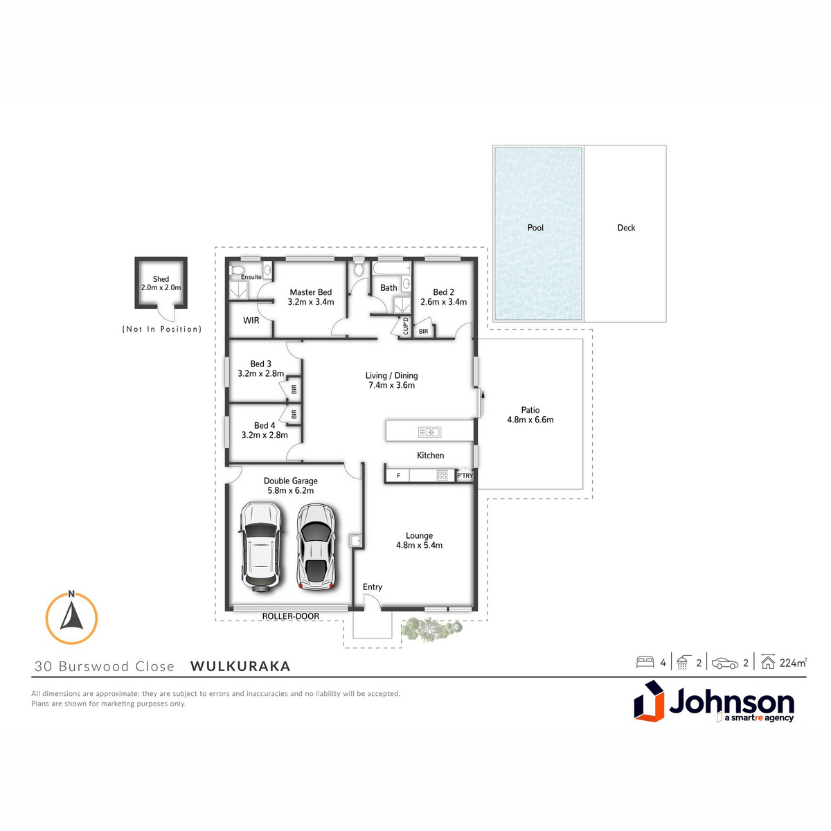 Floorplan of Homely house listing, 30 Burswood Close, Wulkuraka QLD 4305