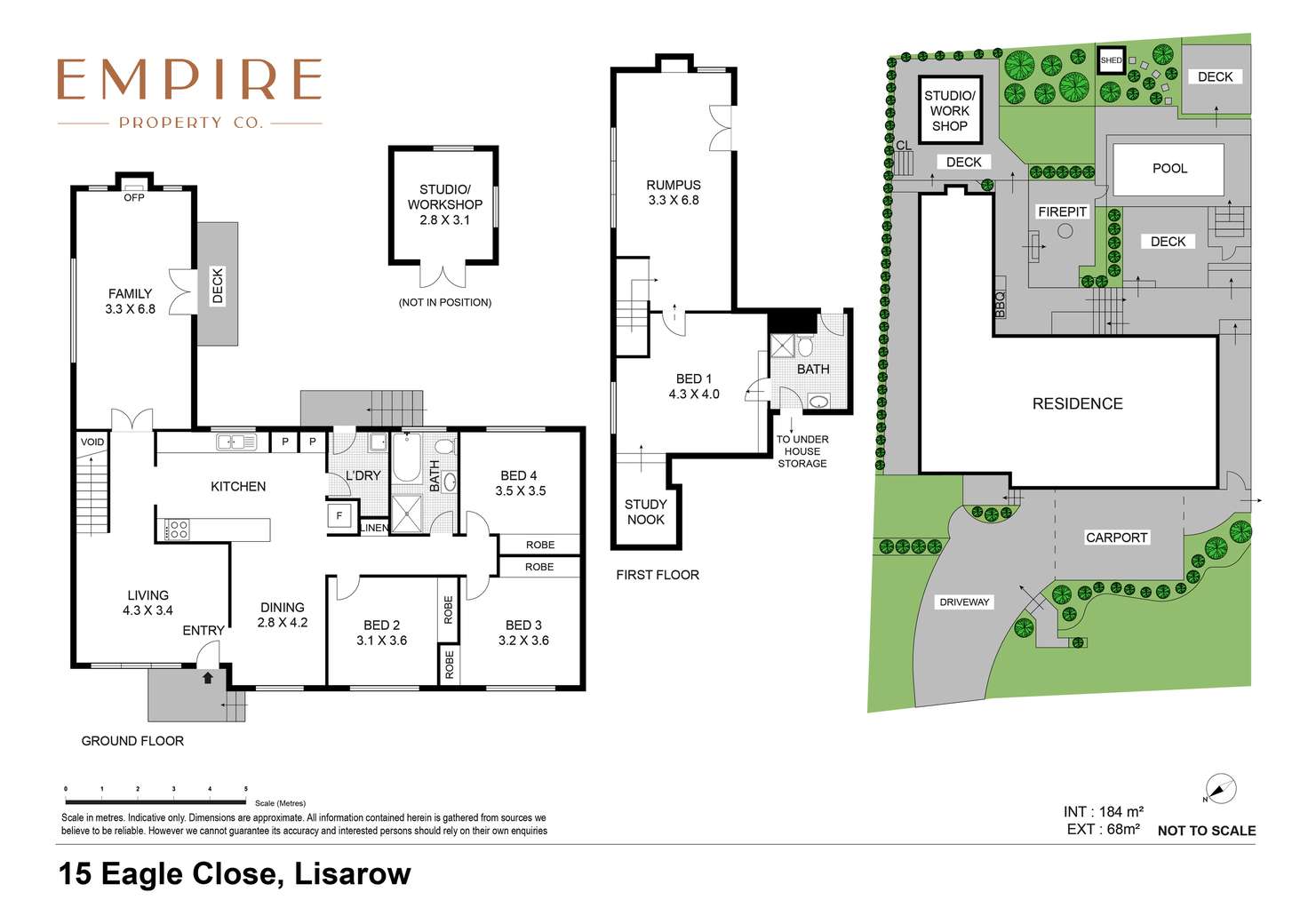 Floorplan of Homely house listing, 15 Eagle Close, Lisarow NSW 2250
