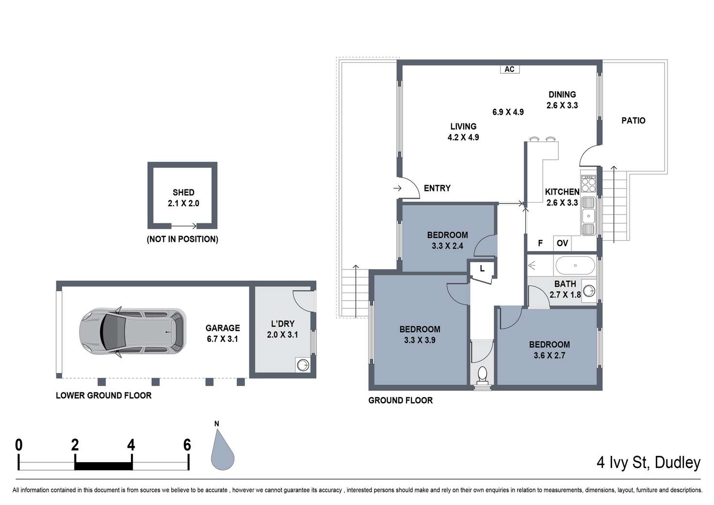 Floorplan of Homely house listing, 4 Ivy Street, Dudley NSW 2290