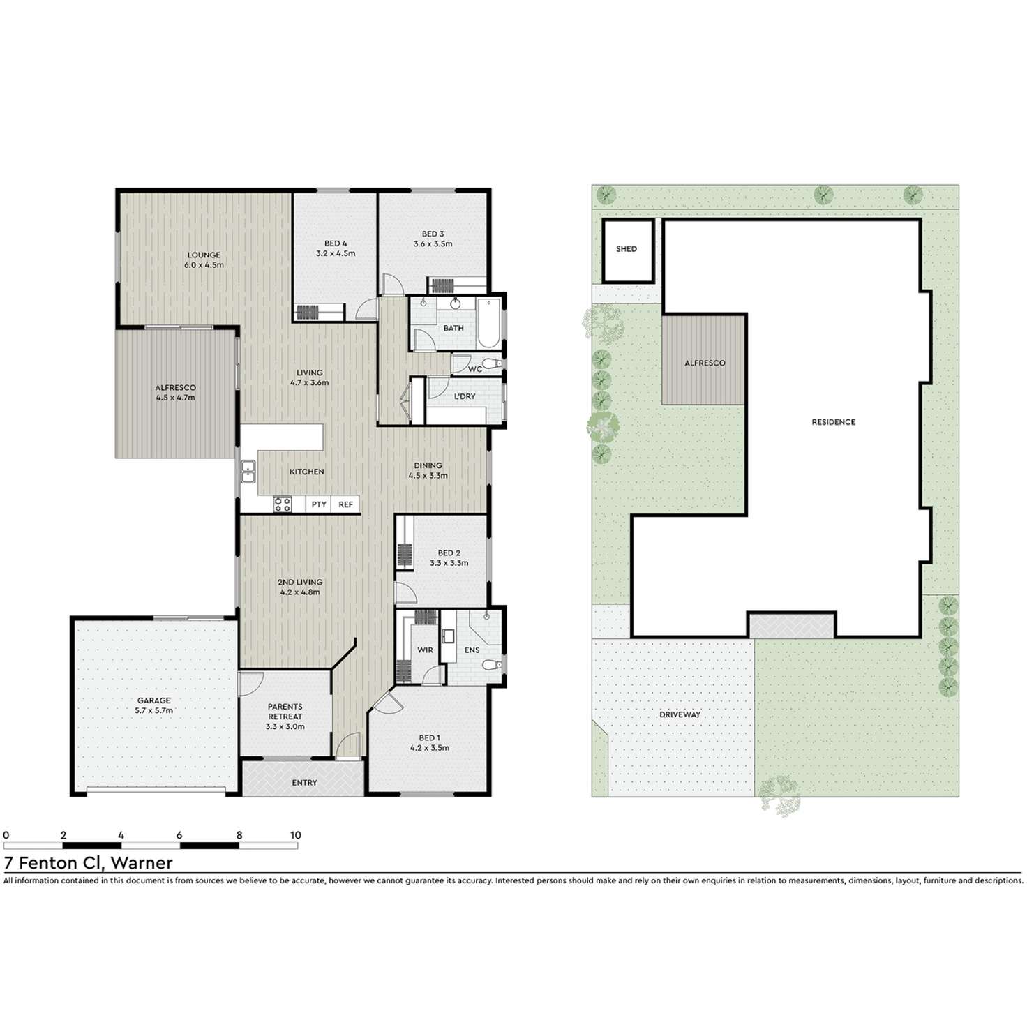 Floorplan of Homely house listing, 7 Fenton Close, Warner QLD 4500