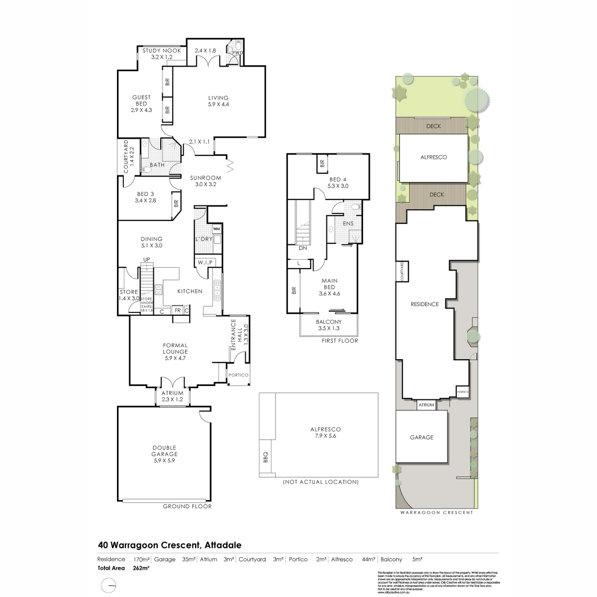 Floorplan of Homely house listing, 40 Warragoon Crescent, Attadale WA 6156
