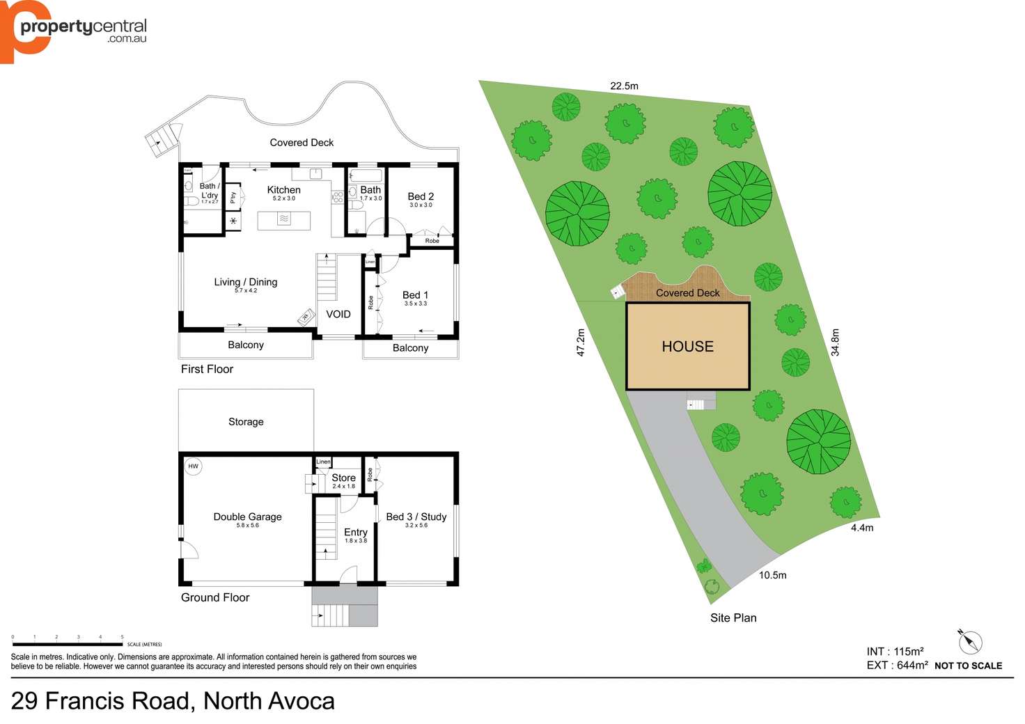 Floorplan of Homely house listing, 29 Francis Road, North Avoca NSW 2260