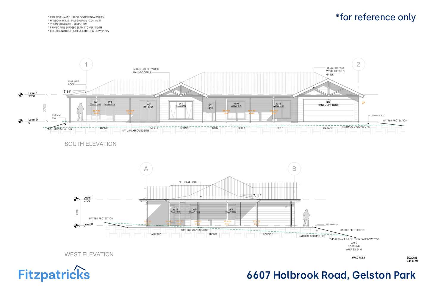 Floorplan of Homely residentialLand listing, 6607 Holbrook Road, Gelston Park NSW 2650