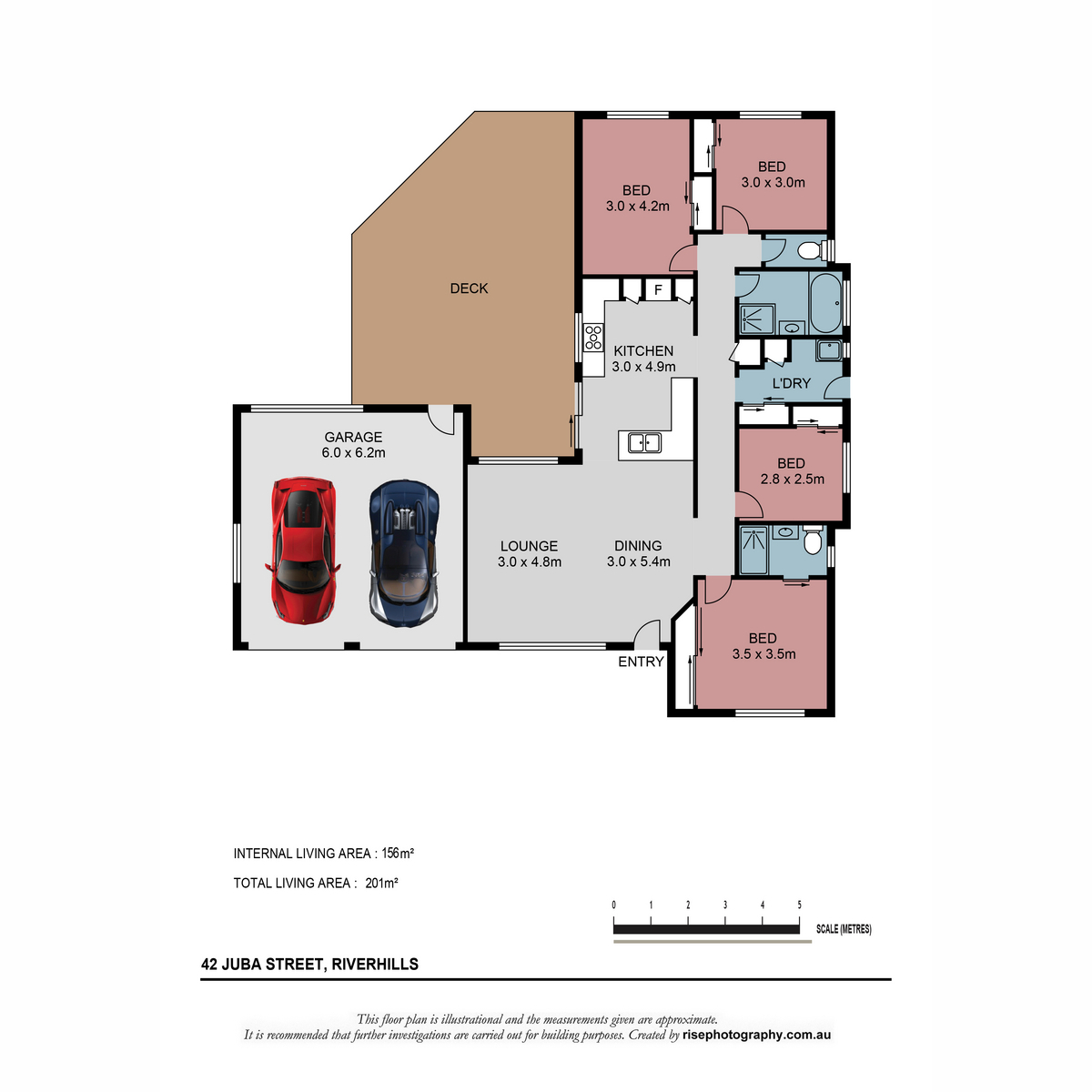 Floorplan of Homely house listing, 42 Juba Street, Riverhills QLD 4074