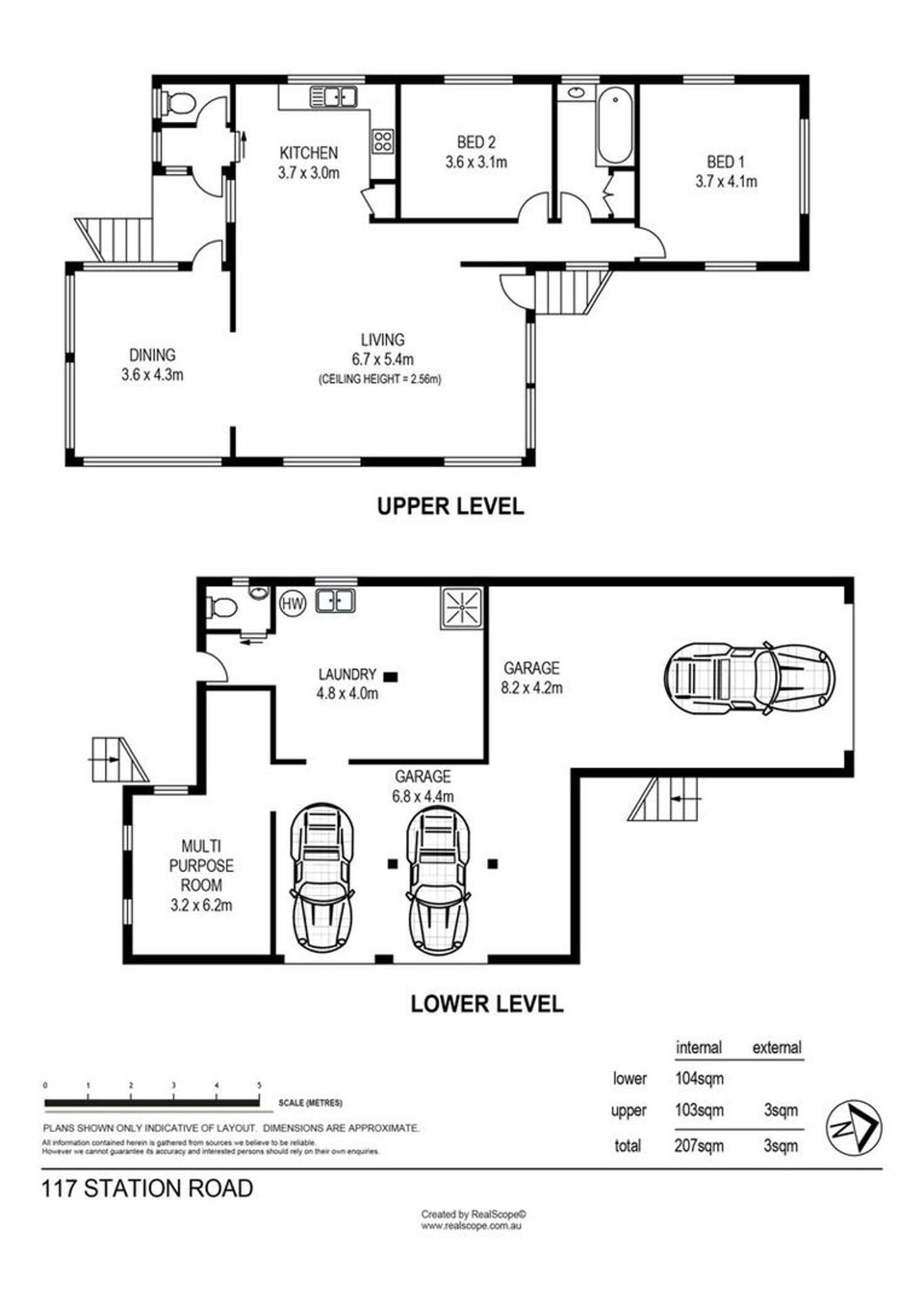 Floorplan of Homely residentialLand listing, 117A Station Road, Deagon QLD 4017