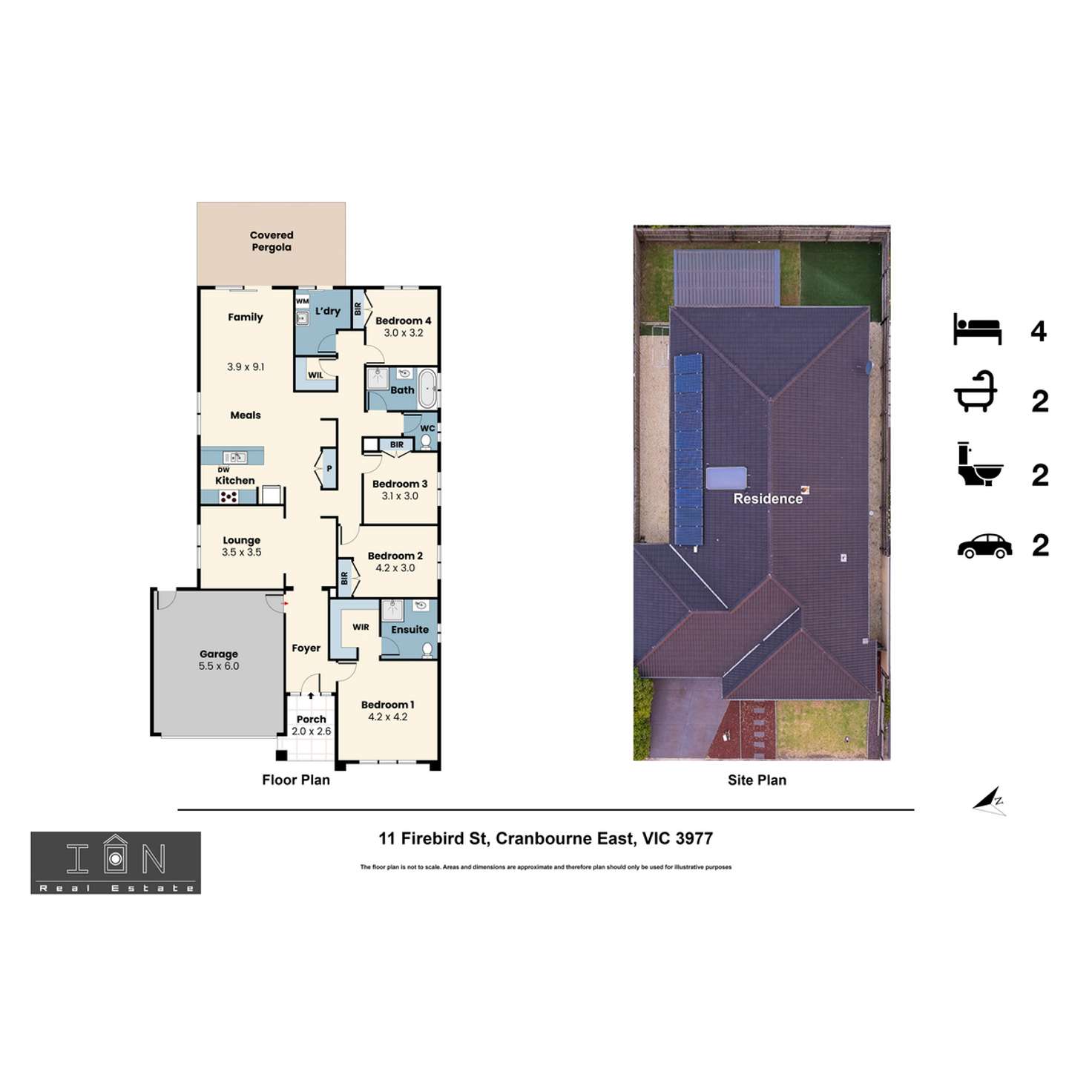 Floorplan of Homely house listing, 11 Firebird Street, Cranbourne East VIC 3977