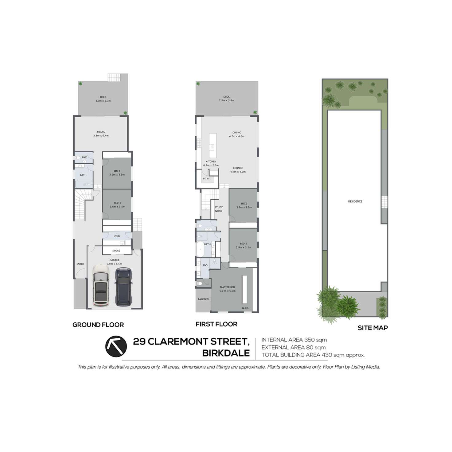 Floorplan of Homely house listing, 29 Claremont Street, Birkdale QLD 4159