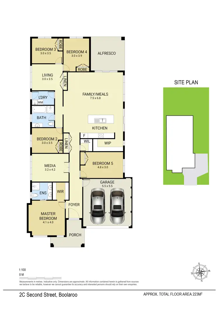 Floorplan of Homely house listing, 2C Second Street, Boolaroo NSW 2284