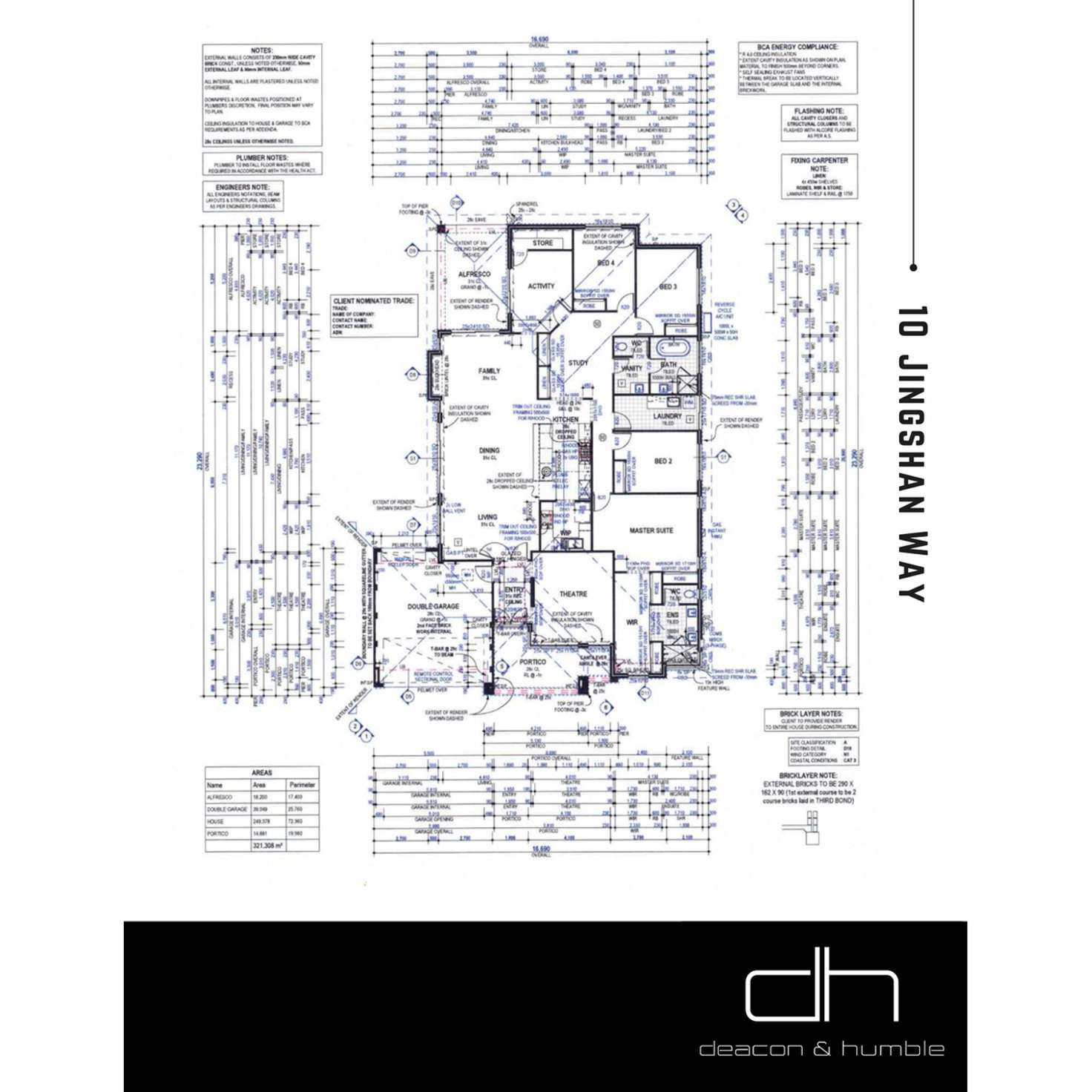 Floorplan of Homely house listing, 10 Jingshan Way, Landsdale WA 6065