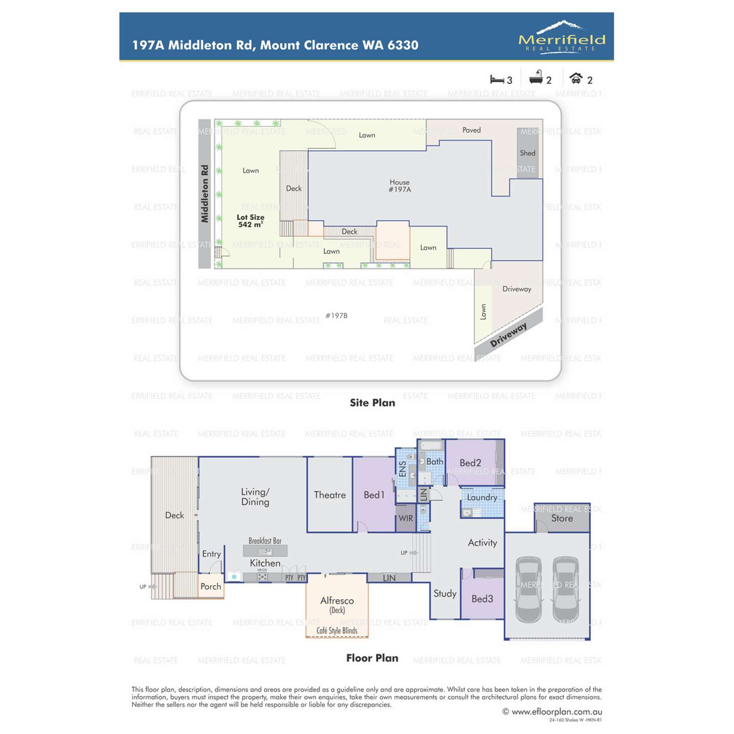 Floorplan of Homely house listing, 197A Middleton Road, Mount Clarence WA 6330