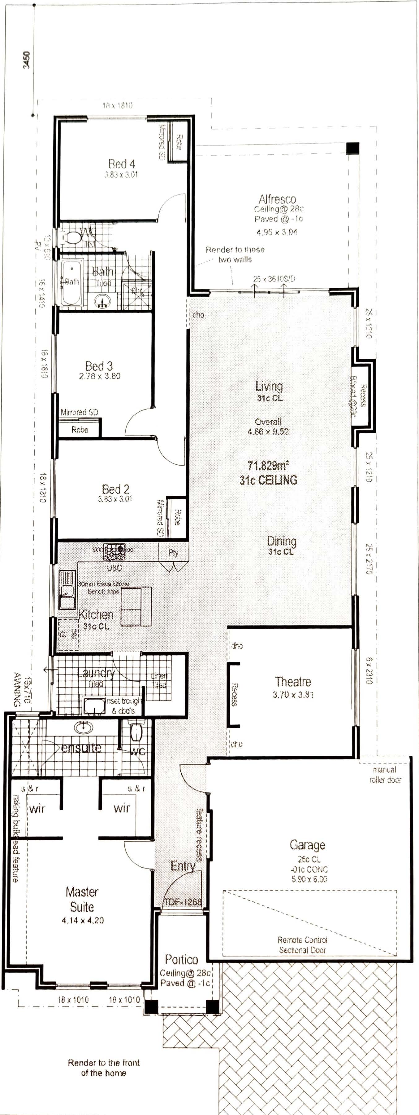 Floorplan of Homely house listing, 32 Wannell Street, Queens Park WA 6107