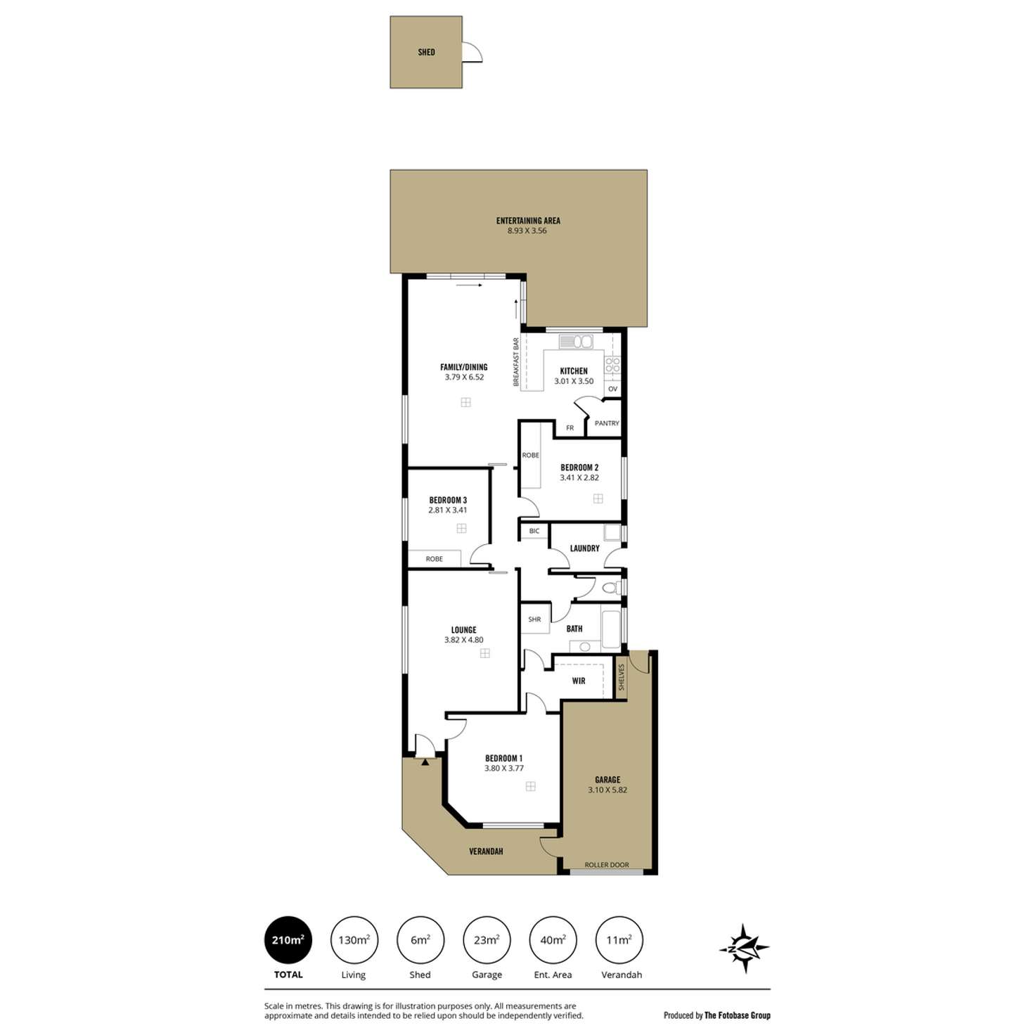 Floorplan of Homely house listing, 13 Gibson Court, Golden Grove SA 5125
