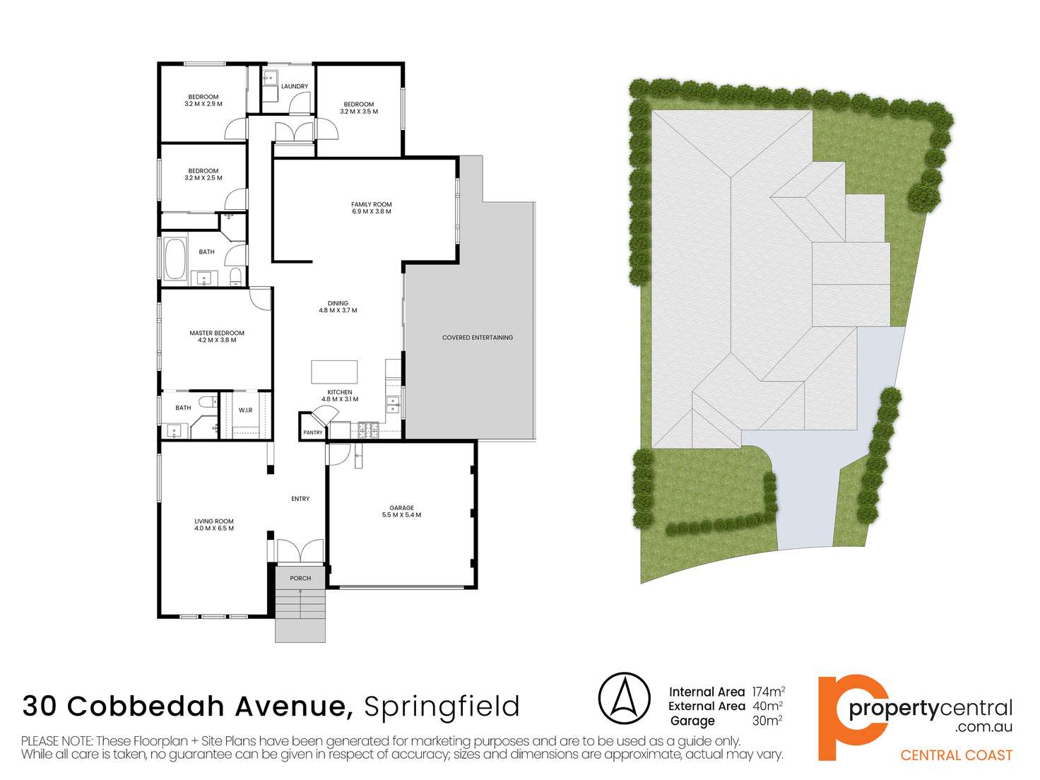 Floorplan of Homely house listing, 30 Cobbedah Drive, Springfield NSW 2250