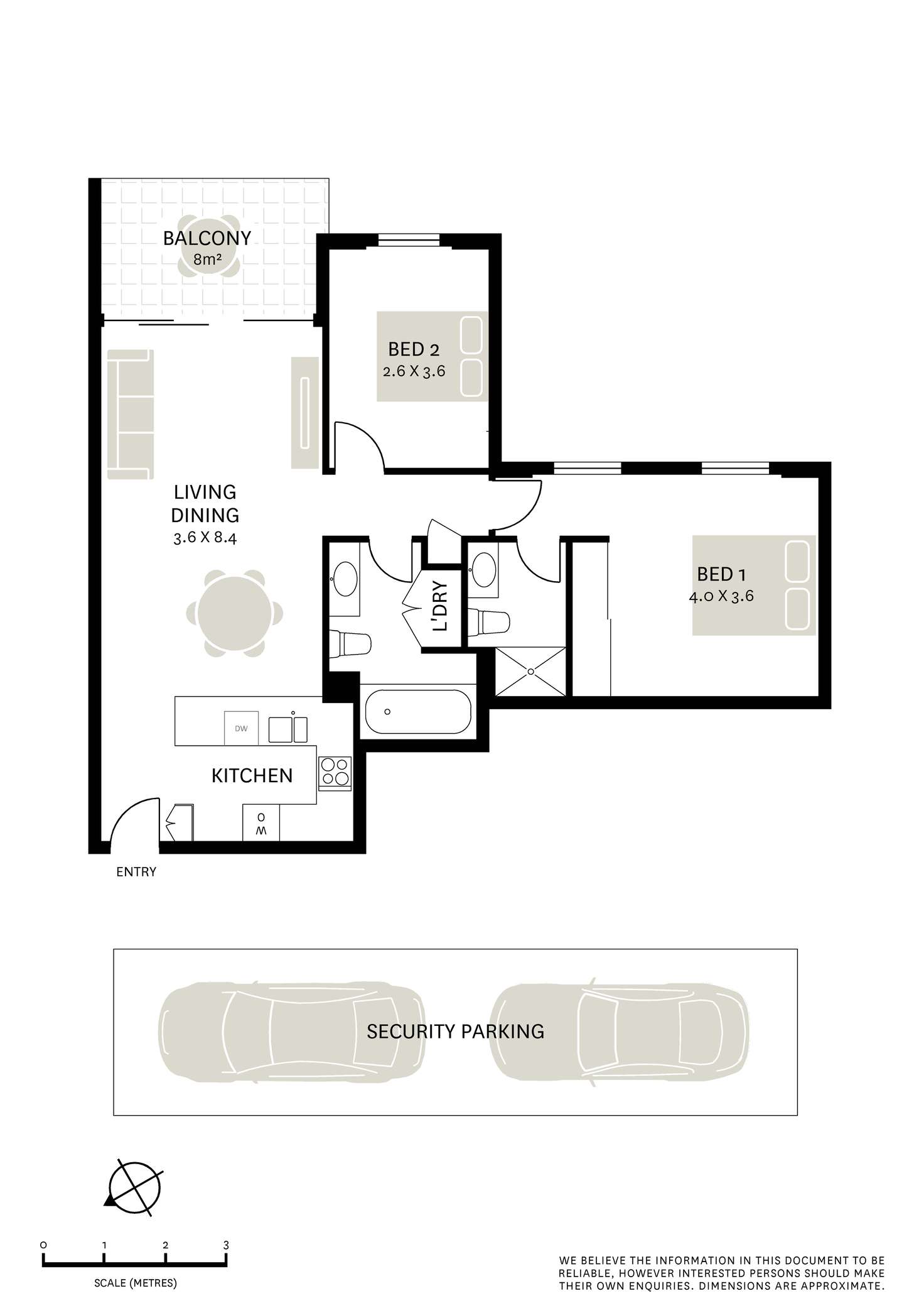 Floorplan of Homely apartment listing, 803/2-6 Birtley Place, Elizabeth Bay NSW 2011